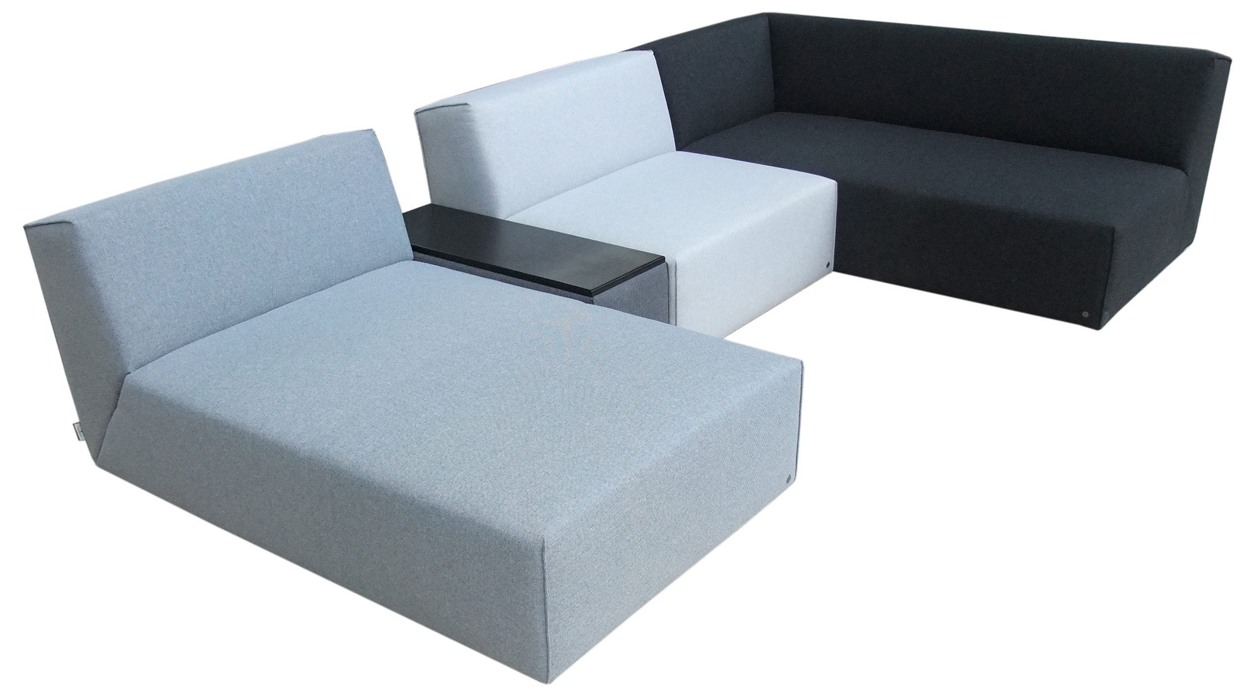 ELEMENTS, Bettfunktion HOME TOM Chaiselongue TAILOR mit Sofaelement wahlweise