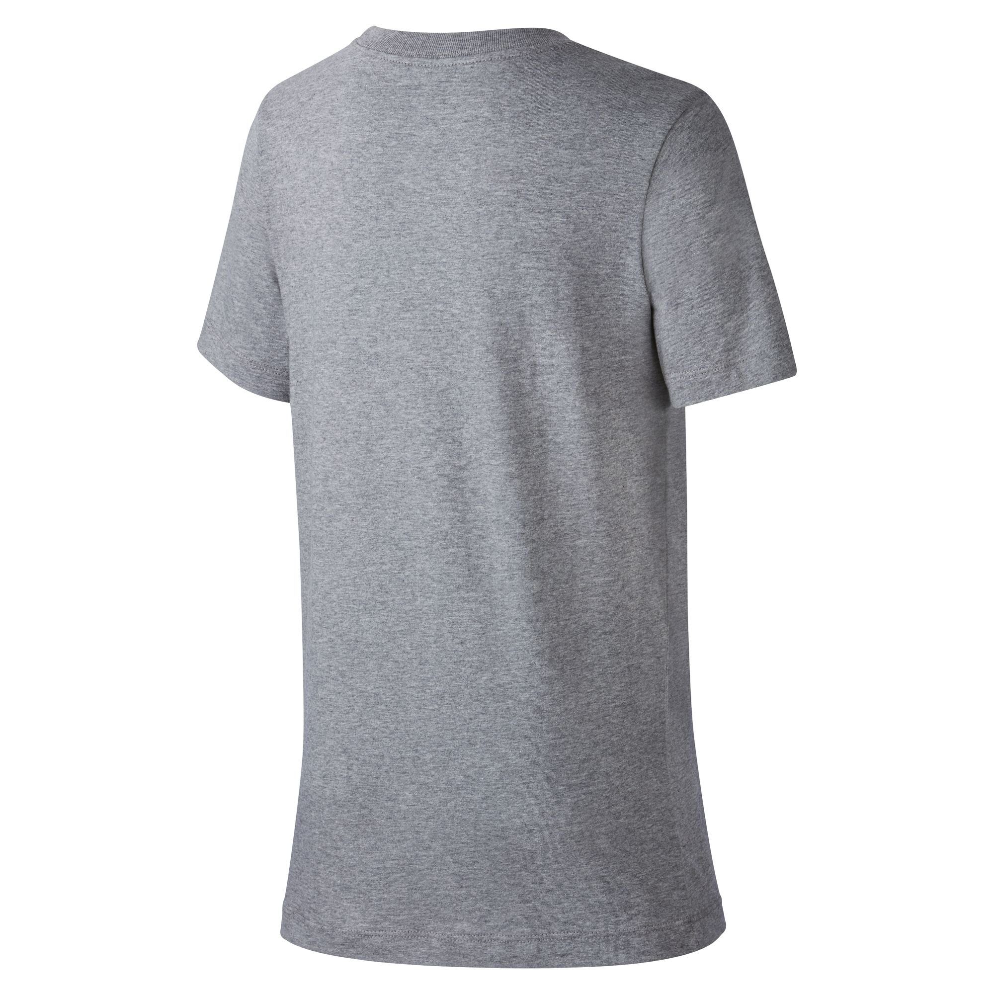 grau-meliert T-SHIRT T-Shirt KIDS' COTTON Nike BIG Sportswear