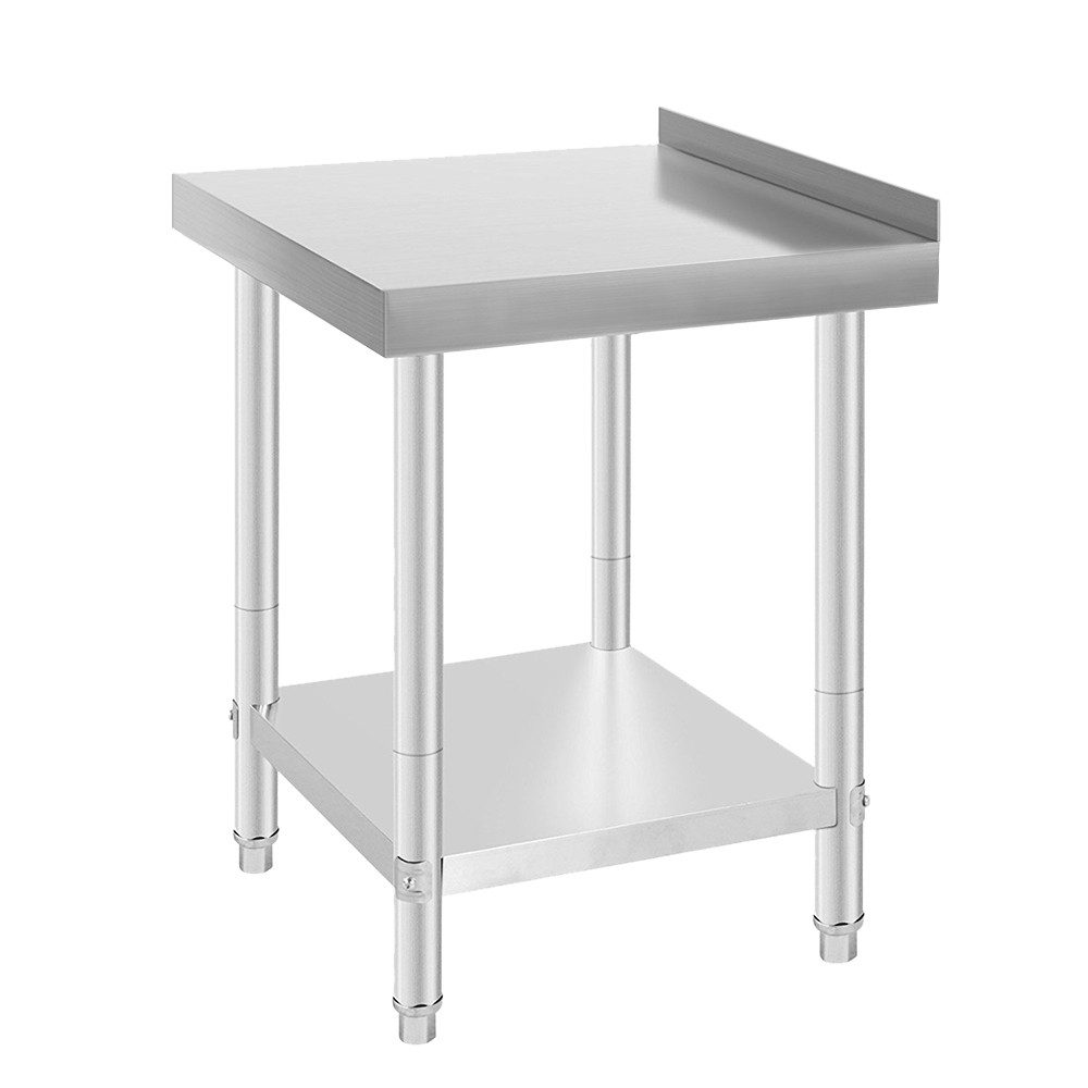 JEOBEST Arbeitstisch Edelstahl Arbeitstisch Küche 90x61x61cm, günstig online kaufen