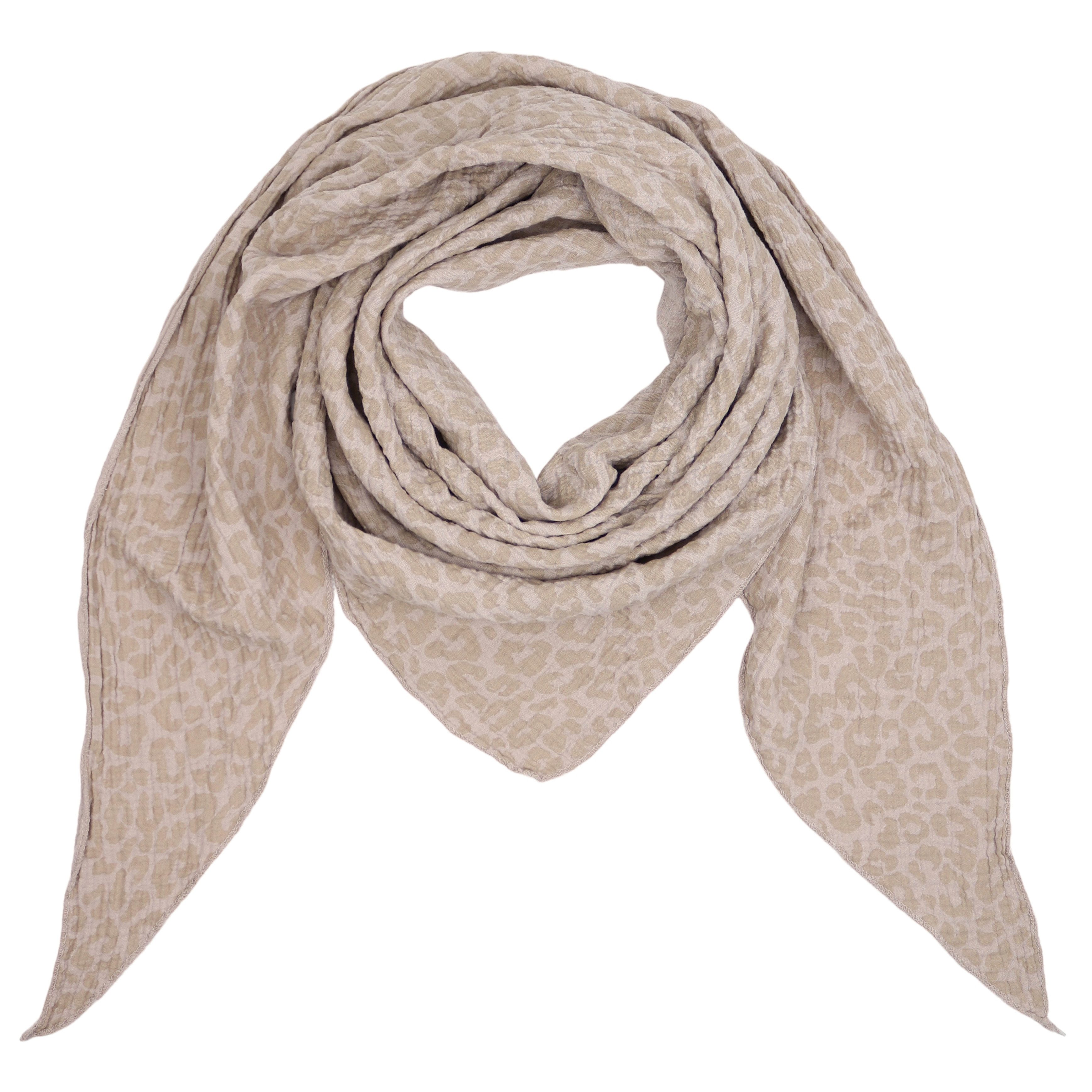 MIRROSI Dreieckstuch Aus Musellin Dreiecksschal ca.200x80 cm, Made in Italy günstig online kaufen