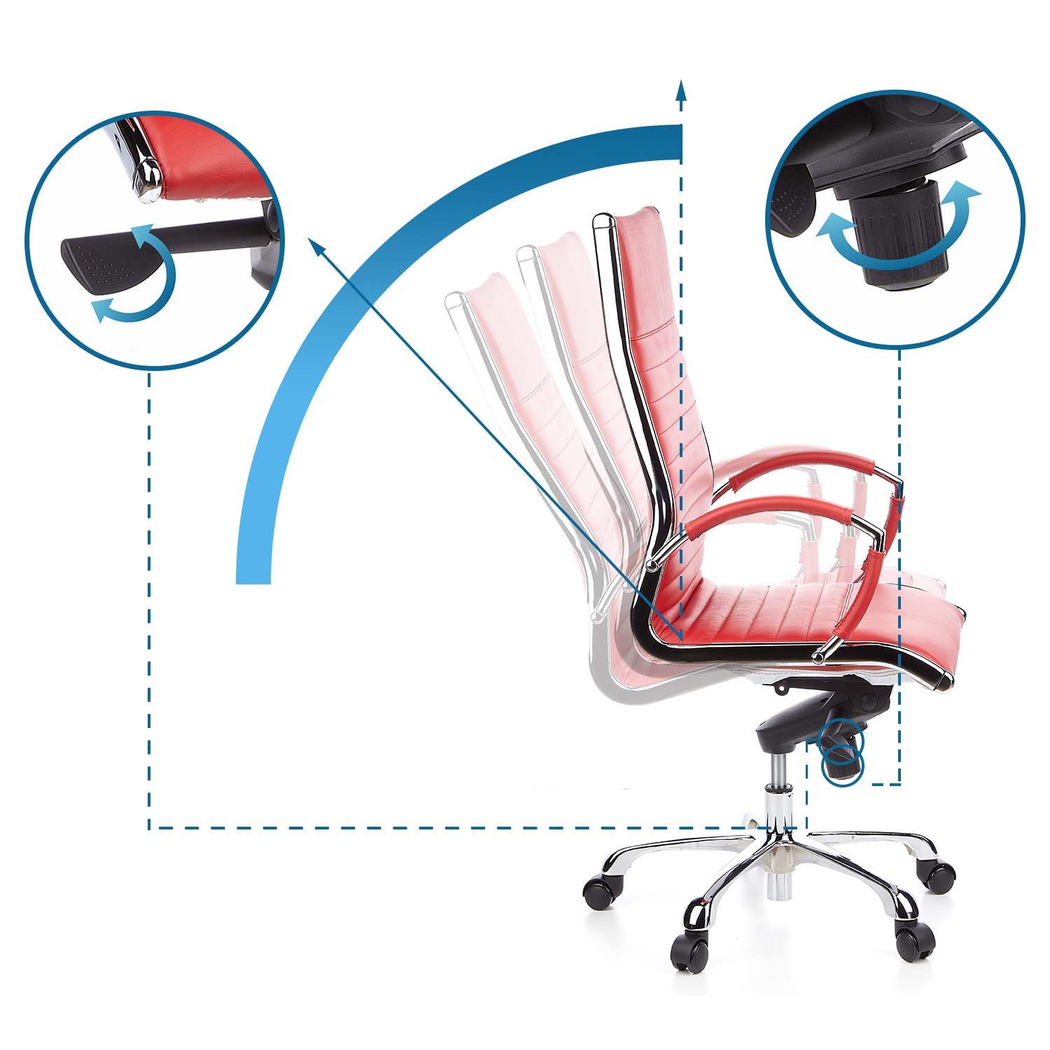 hjh OFFICE Chefsessel Profi Chefsessel PARMA günstig online kaufen