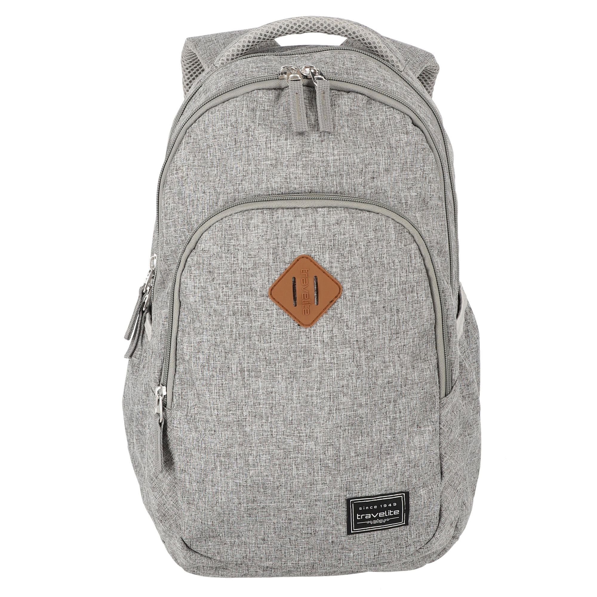 travelite Daypack Basics, Polyester, Organizerfunktion mit Schlüsselclip  für beste Ordnung