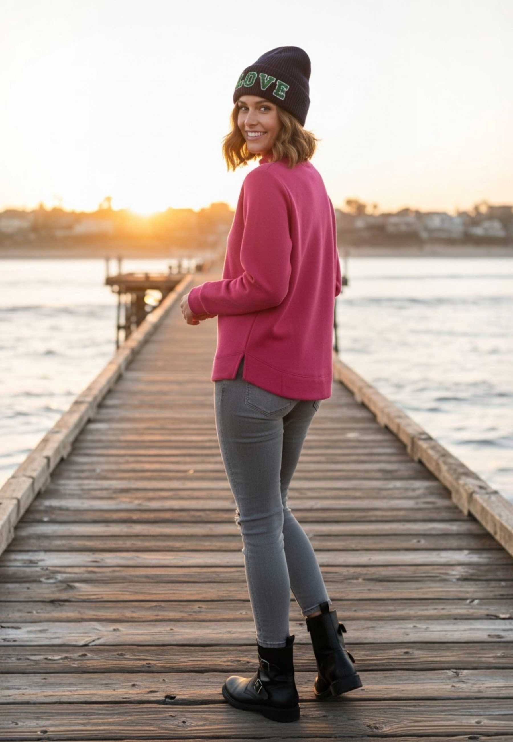 salzhaut Sweatshirt VÖRDEM Damen Regular Fit salzhaut Pullover – bequemer Fit und nordisch klares Design