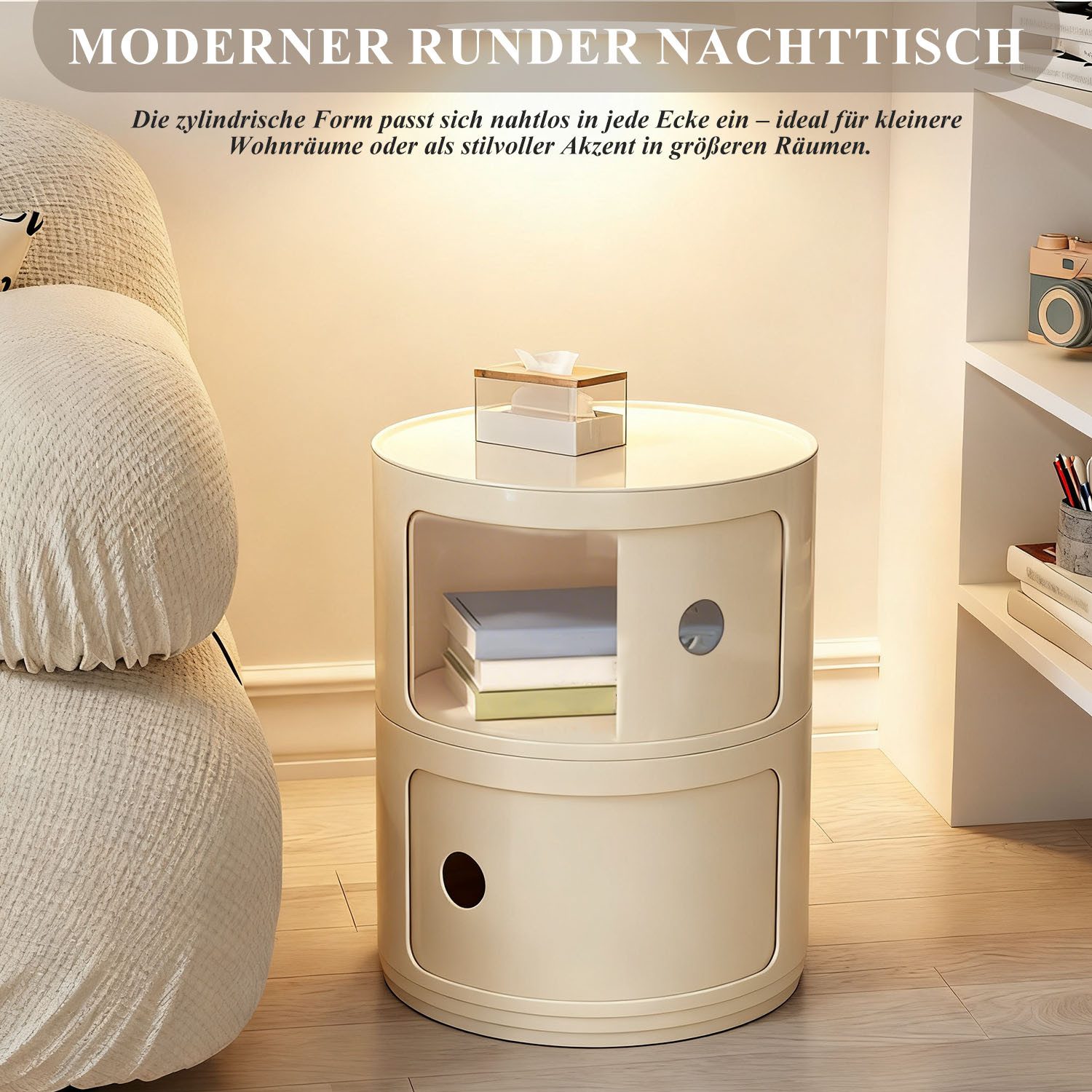 SURFOU Kommode Schubladenschrank omponibile Schubladenkommode für Wohnzimmer (Büro Flur), Kommodenschrank mit Schubladen Kunststoff-Schubladenbox