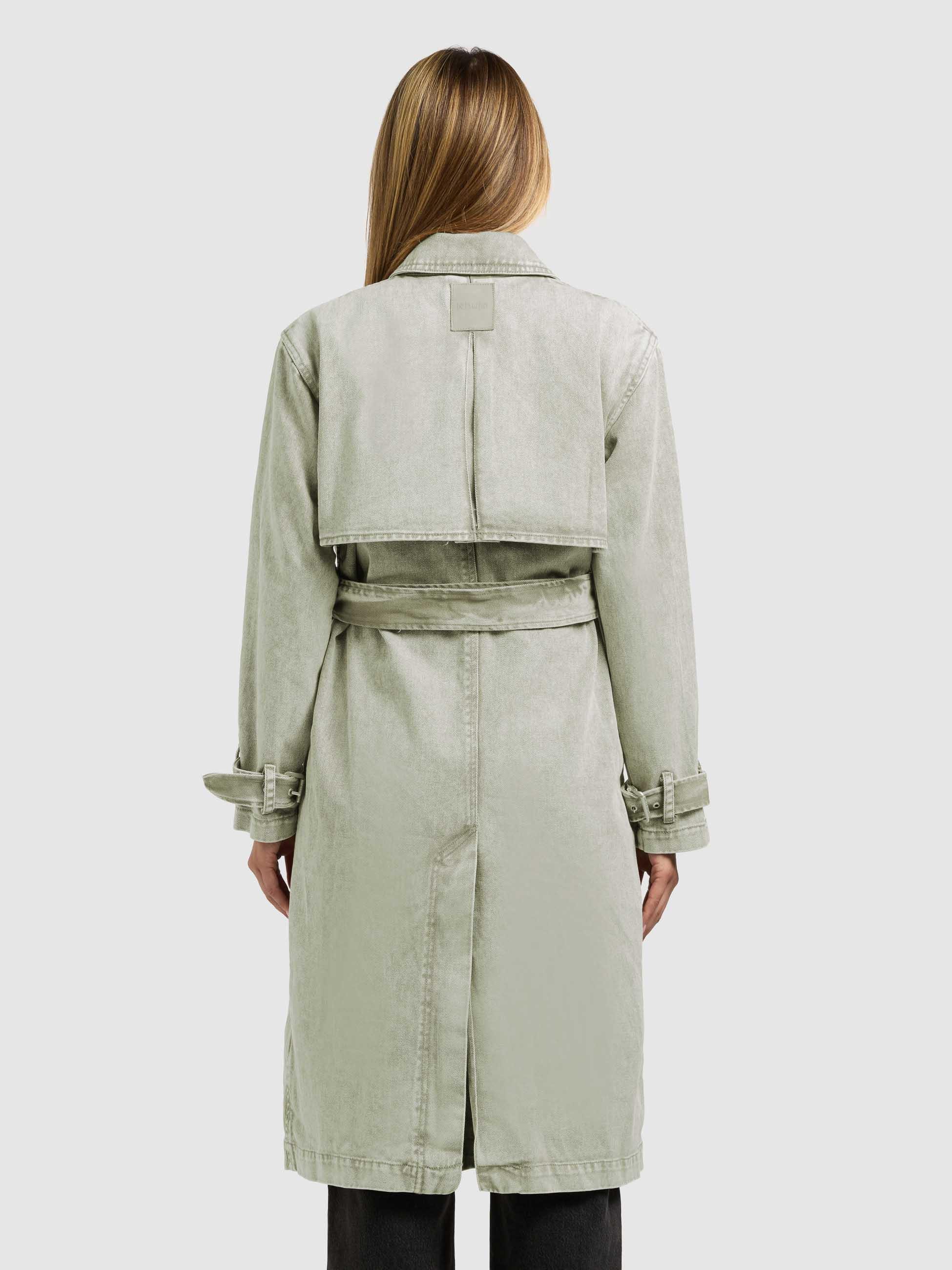 khujo Langmantel Hera Trenchcoat aus Jeans