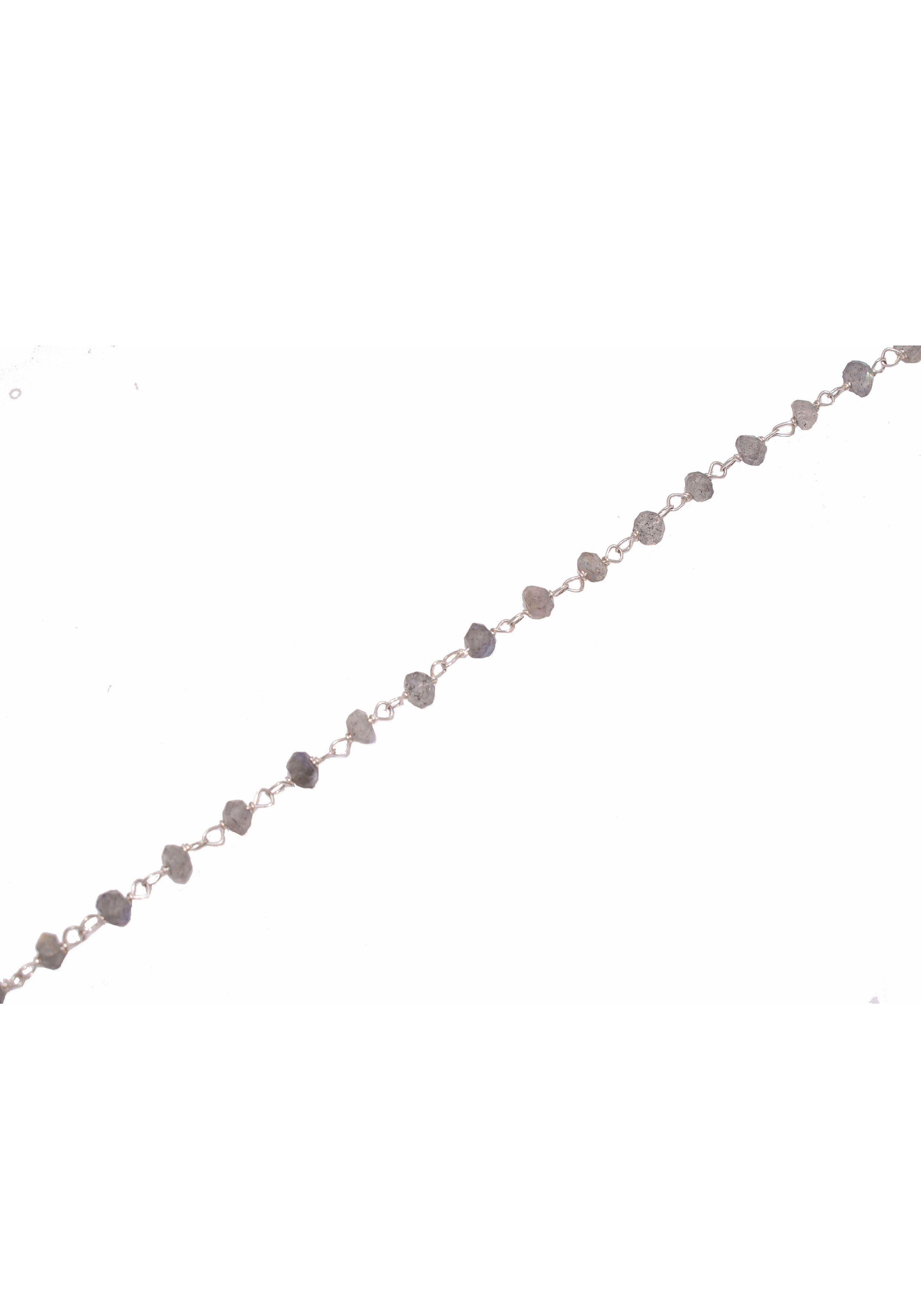 Kette ohne Anhänger Schmuck Geschenk Silber 925 Halsschmuck Halskette Edelstein