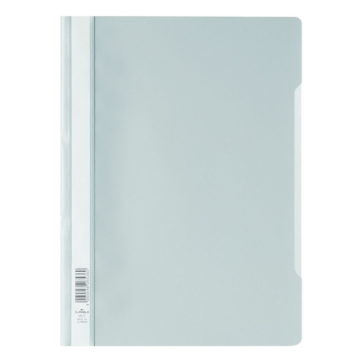 DURABLE Hefter 2573, Format DIN A4, mit farbigem Rückendeckel