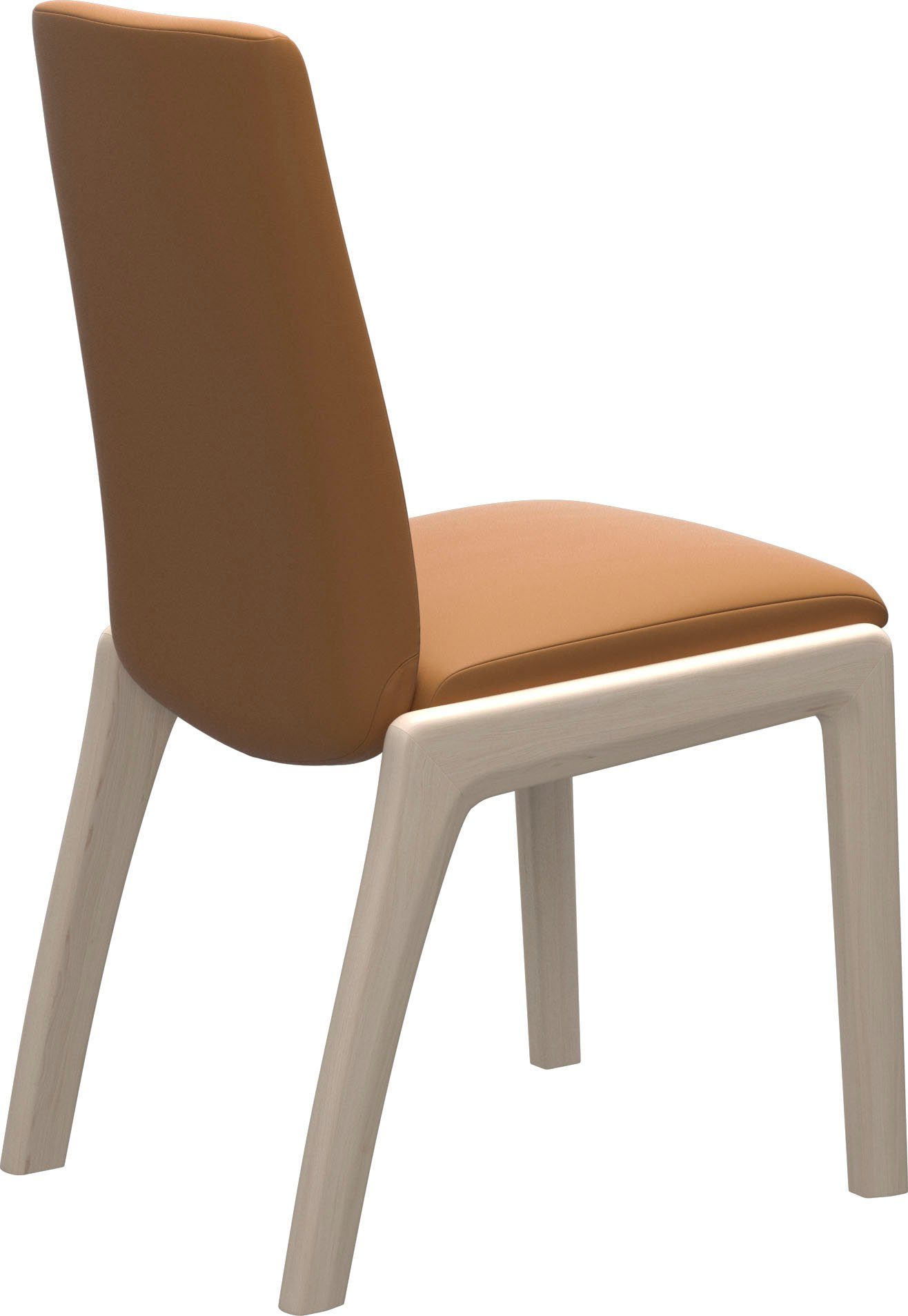 Stressless® Polsterstuhl Laurel, Low Back, Größe M, mit abgerundeten Beinen in Eiche gekalkt