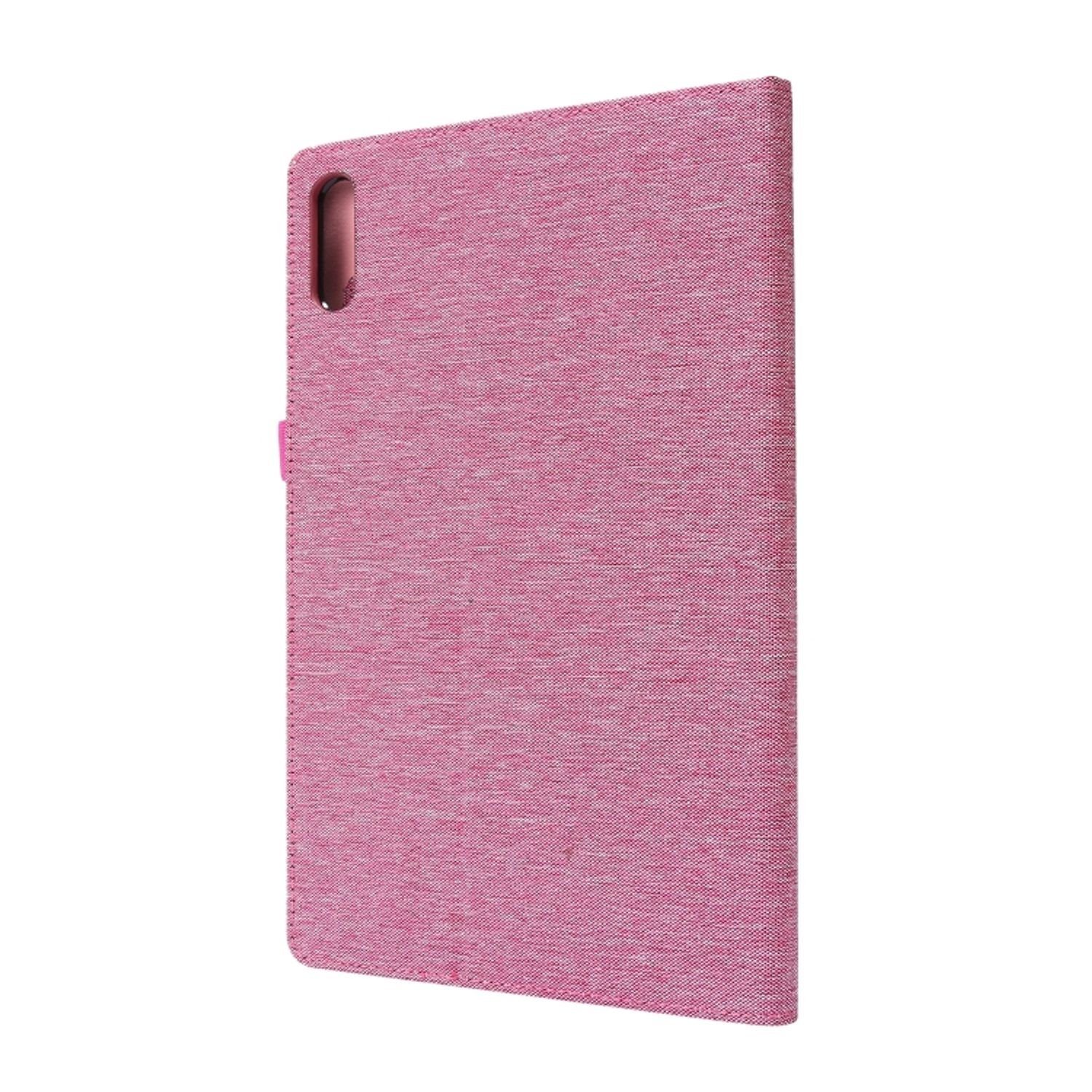 König Design Tablet-Hülle Lenovo Tab P11 Pro, Tablet-Hülle für Lenovo Tab P11 Pro - Schutztasche Wallet Cover 360 Case Etuis - Rosa
