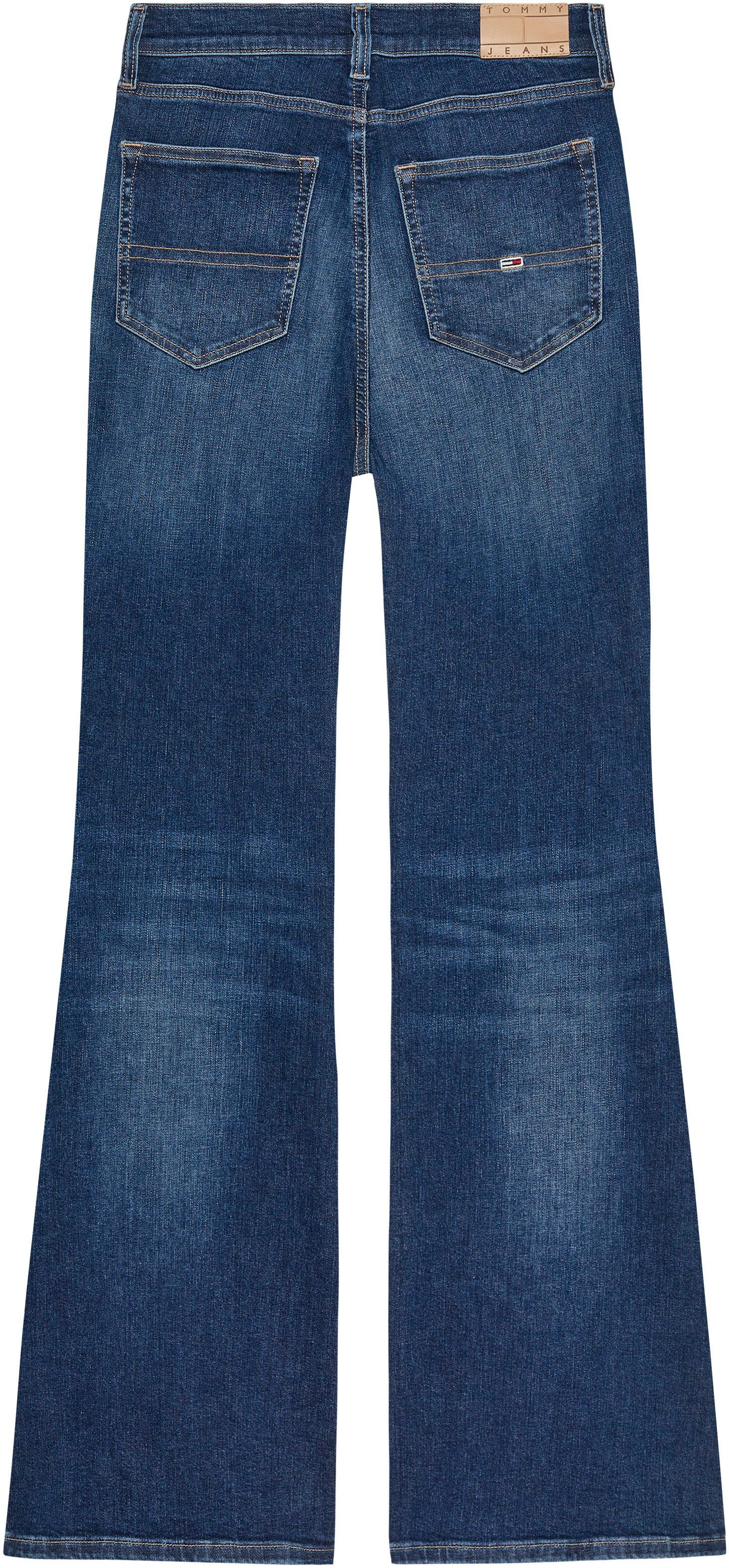 Tommy Jeans Bequeme Jeans blue30 mit mid Sylvia Markenlabel