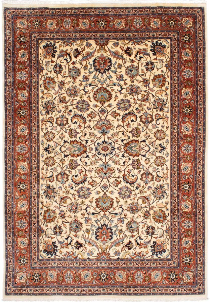 Orientteppich Mashhad 202x290 Handgeknüpfter Orientteppich / Perserteppich, Nain Trading, rechteckig, Höhe: 12 mm