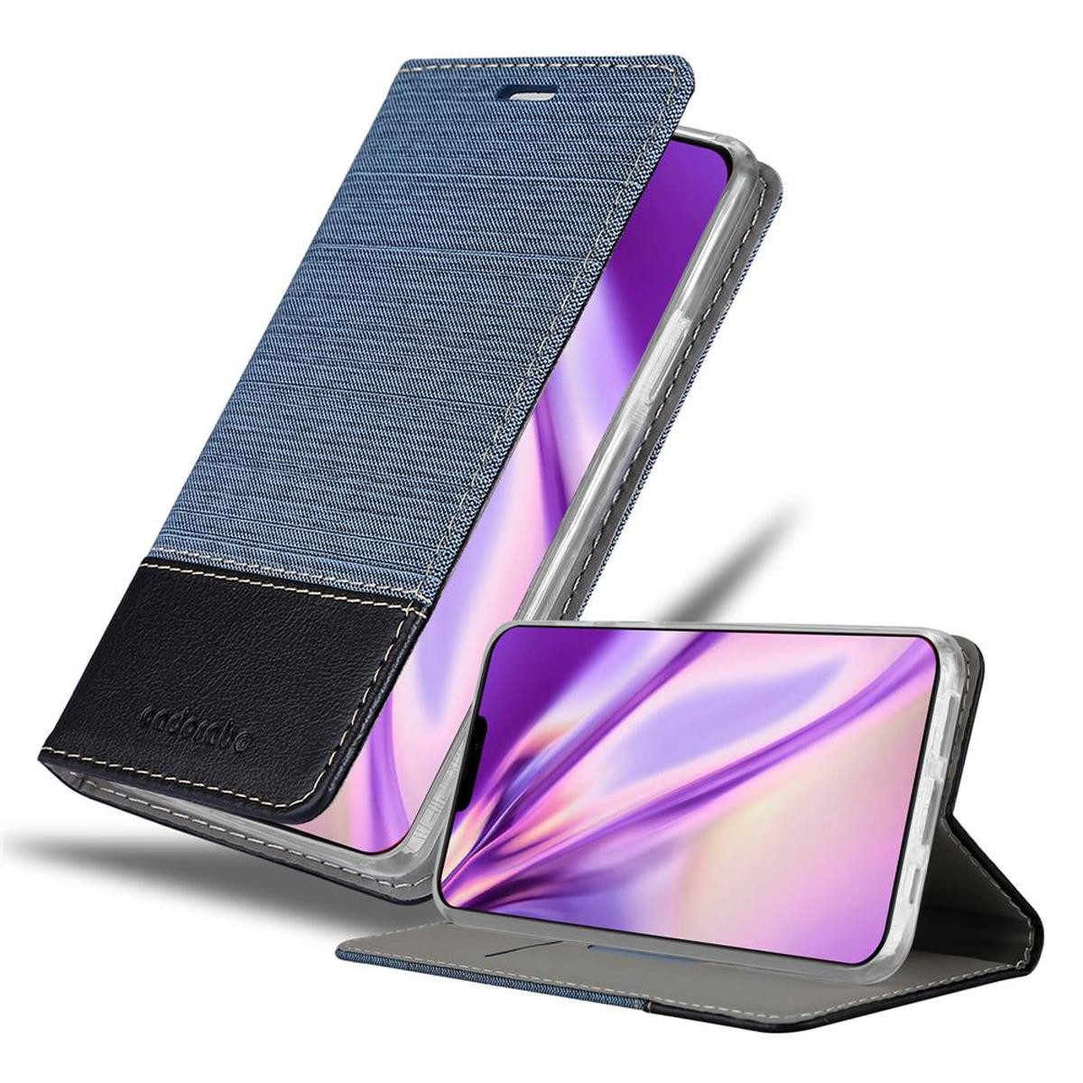 Cadorabo Handyhülle für iPhone 12 MINI Hülle Apple iPhone 12 MINI, Klappbare Handy Schutzhülle - Hülle - mit Standfunktion und Kartenfach