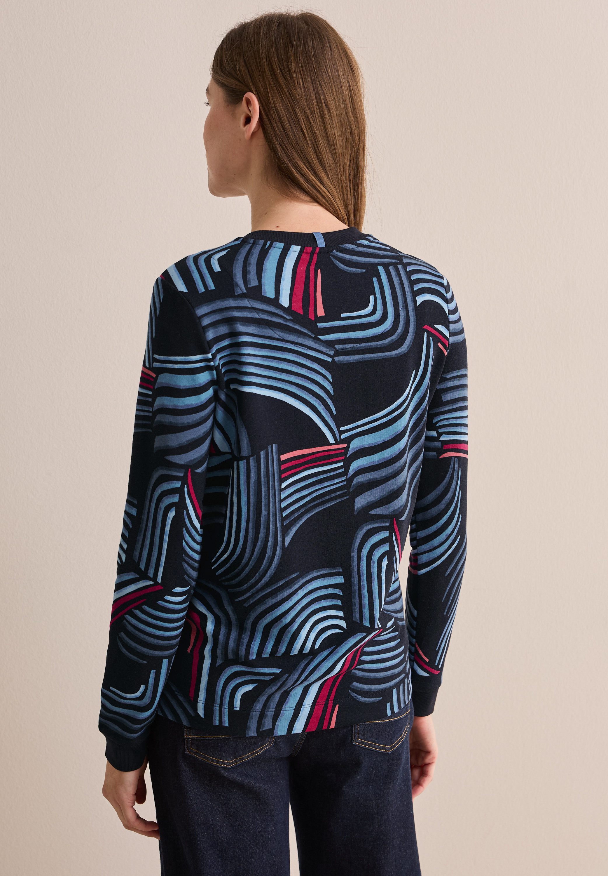 CECIL Langarmshirt mit Rundhalsausschnitt günstig online kaufen