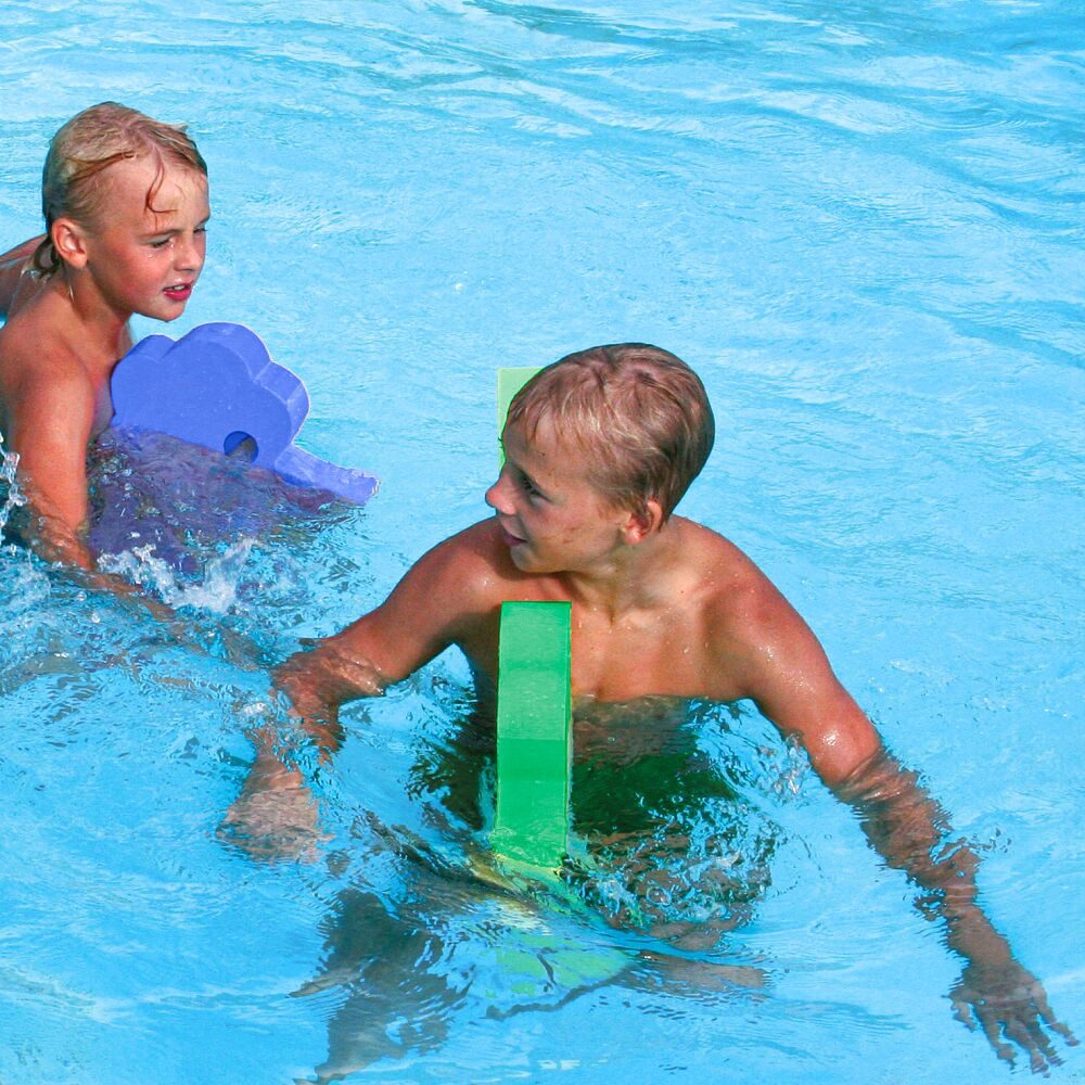 Badeinsel Wasserschwimmtier Seepferdchen, Ideal für das Kinderschwimmen von 4 – 12 Jahren
