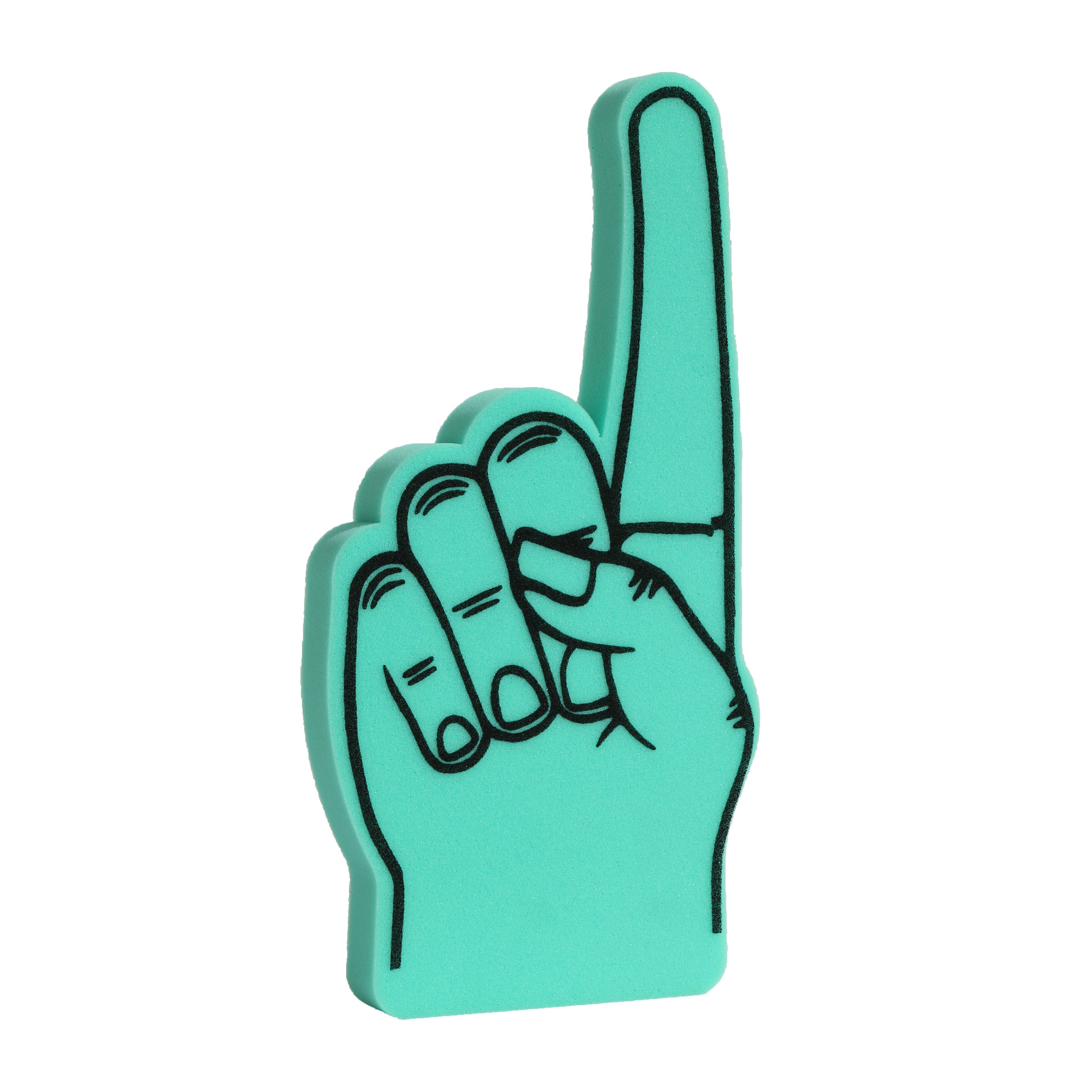 Deggelbam Football Schaumstofffinger Winkehand Jumbofinger - Fanartikel, Deutsche Herstellung!
