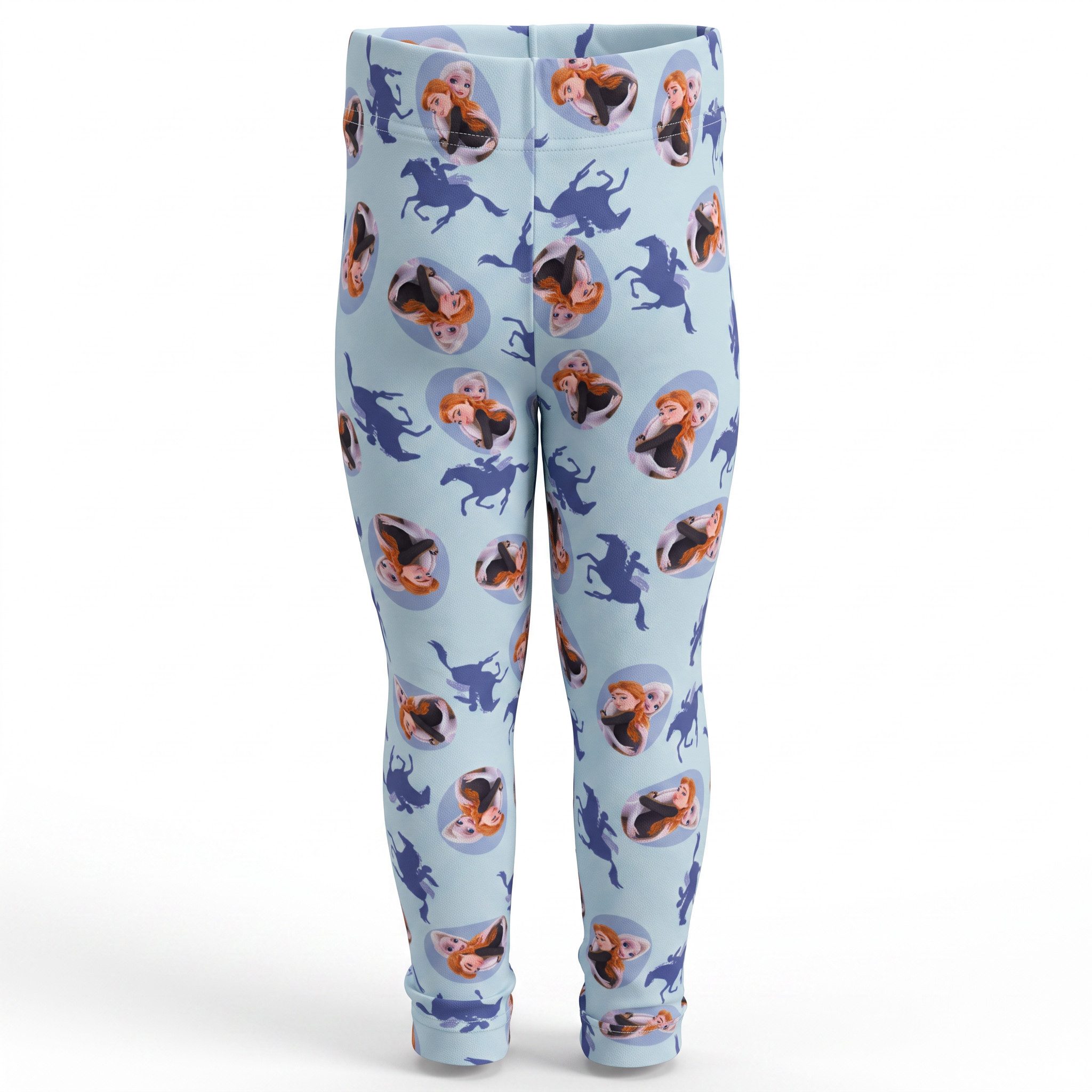 Disney Frozen Leggings Die Eiskönigin Elsa Anna Kinder Leggings Gr. 92 bis 128