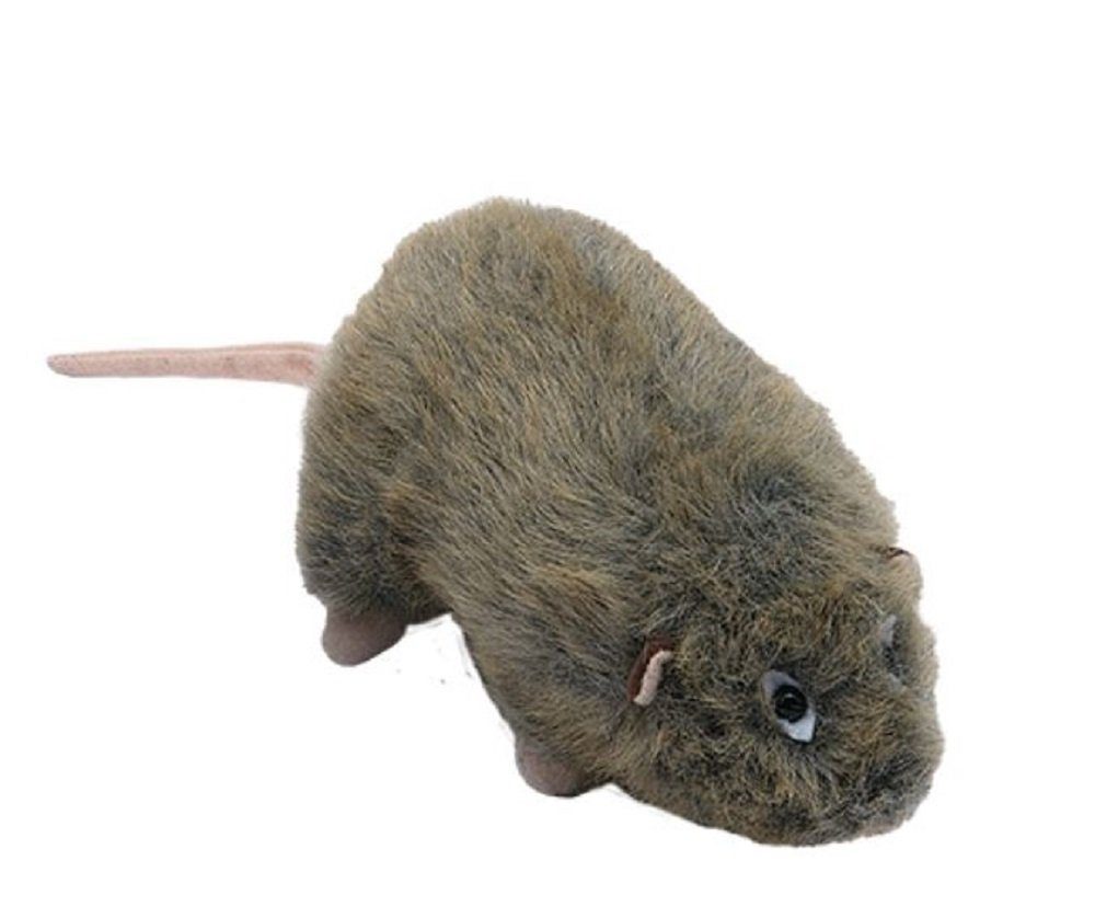 Euro Souvenirs Kuscheltier Ratte ca. 19x10x8cm Plüsch Stofftier Rat (1-St)