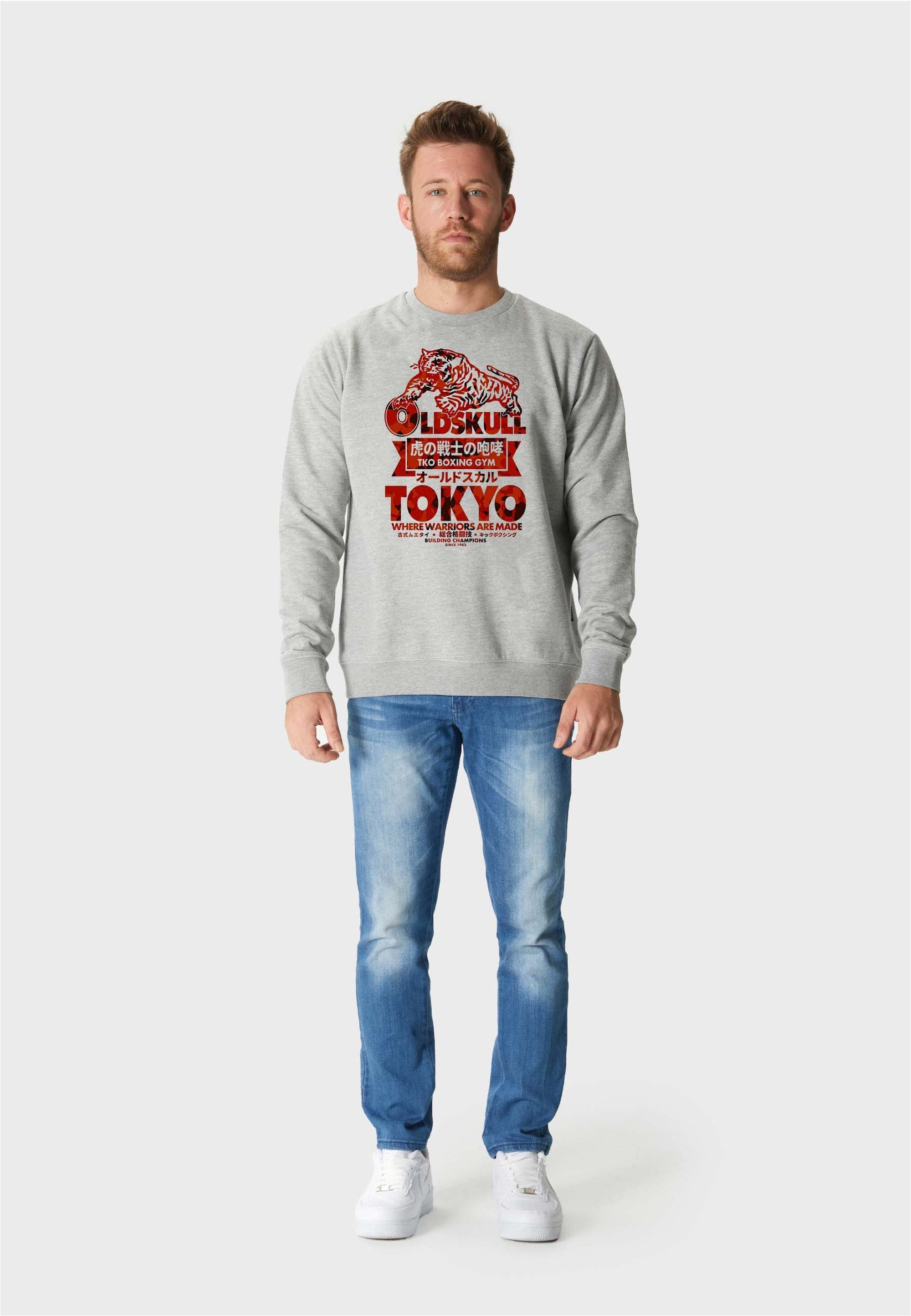 Oldskull Sweatshirt ASIAN TOKYO TIGER (1-tlg) mit angesagtem Frontprint günstig online kaufen