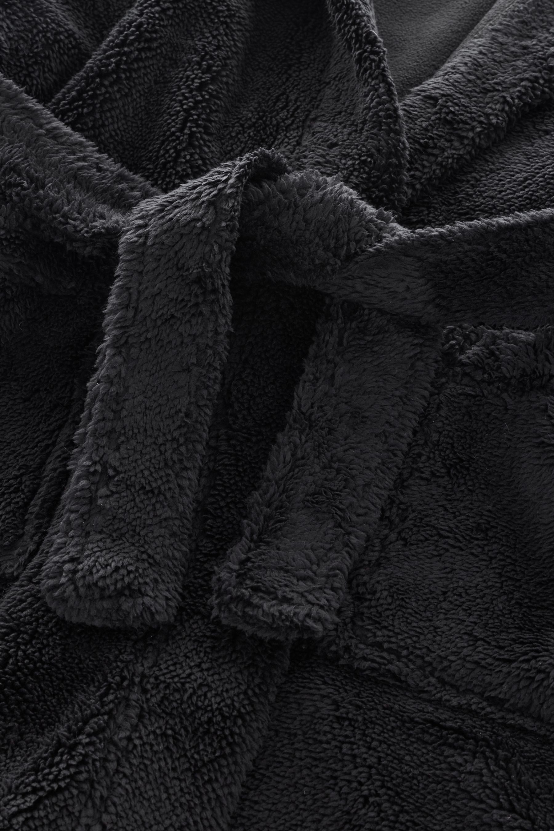 Next Kinderbademantel Fleece-Bademantel, Polyester (recycelt), Polyester