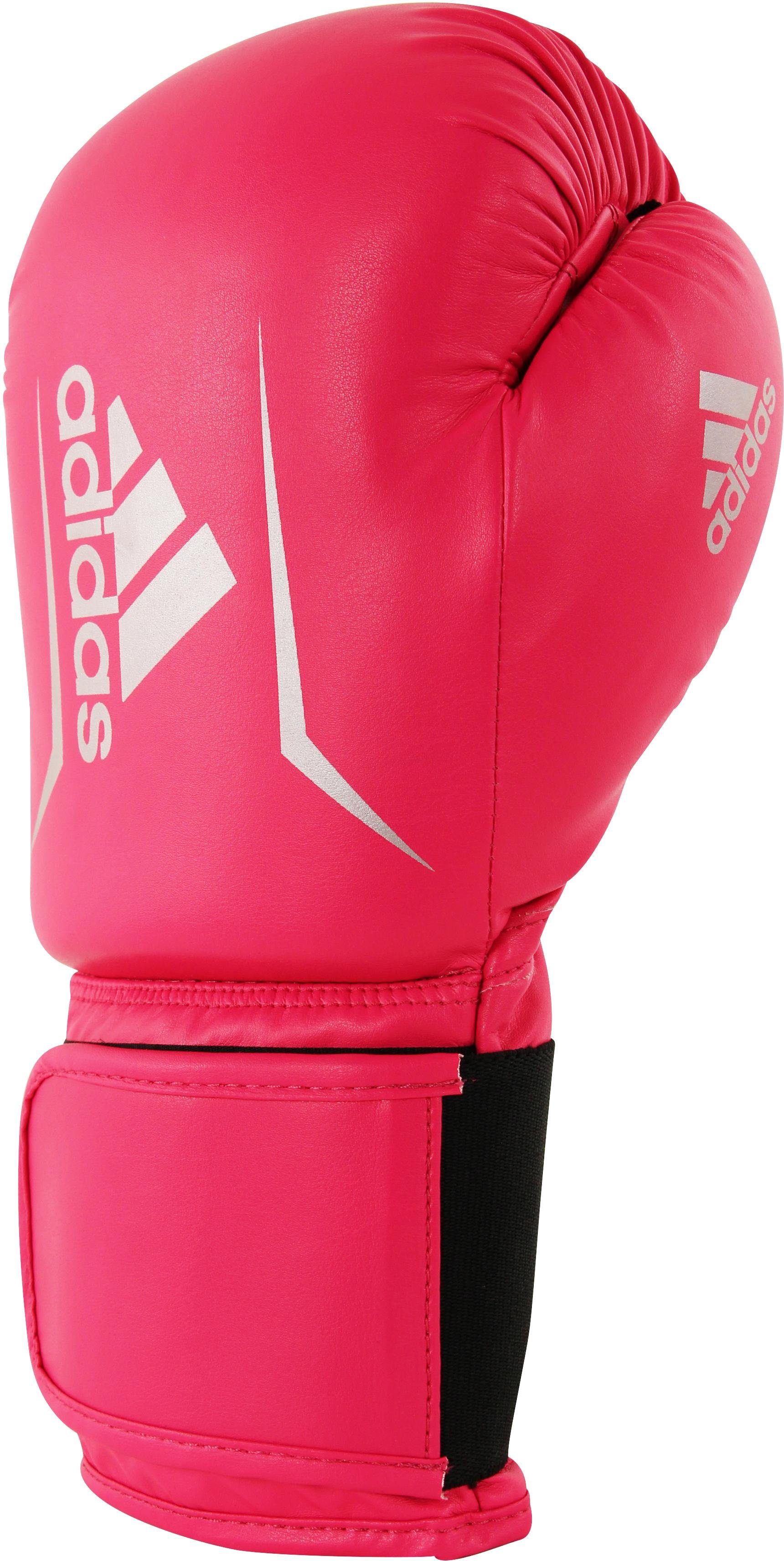 adidas Speed Performance Pink-Silber 4 50 oz., Kinderboxhandschuhe