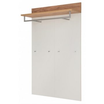 GERMANIA Garderobe Komplette Garderobe Diele Topix 6tlg. Weiß / Navarra Nb.