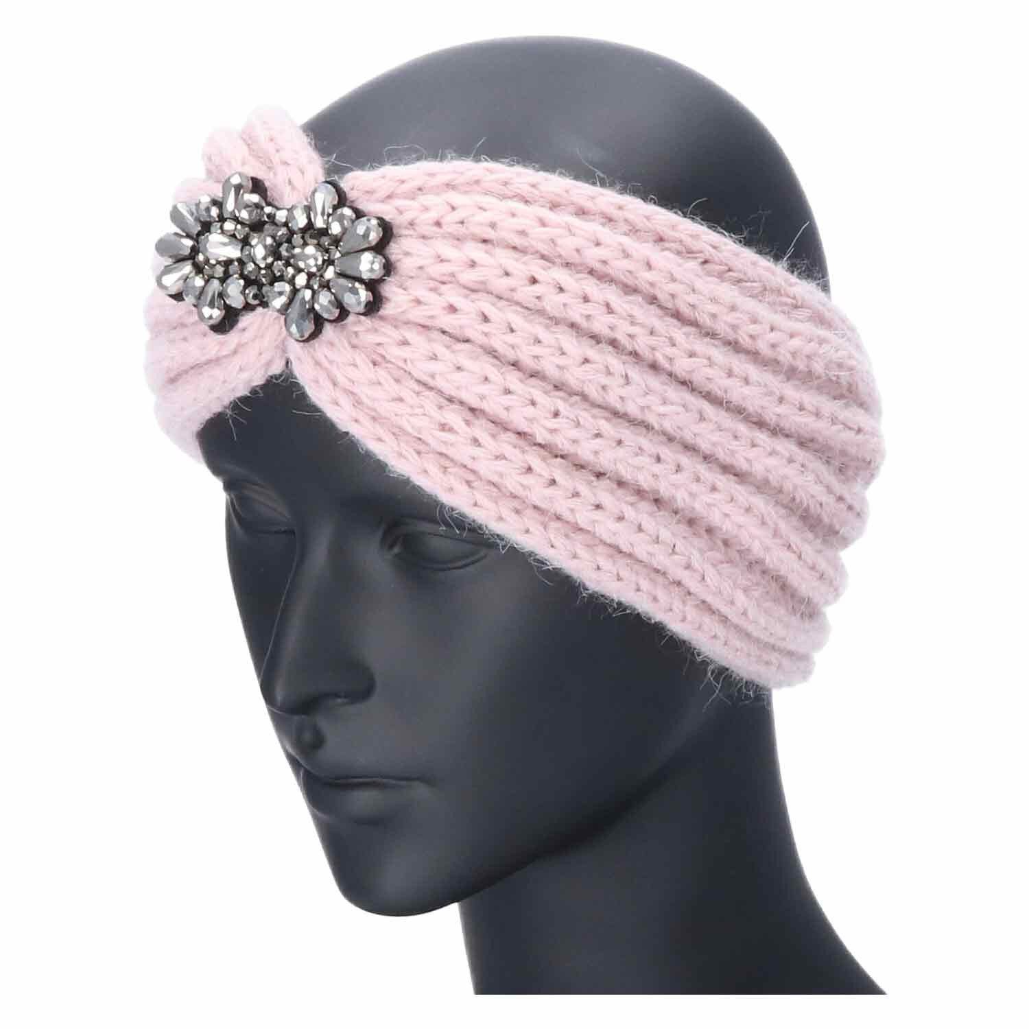 Antonio Strickmütze Antonio Strick Stirnband pink (1-St) günstig online kaufen