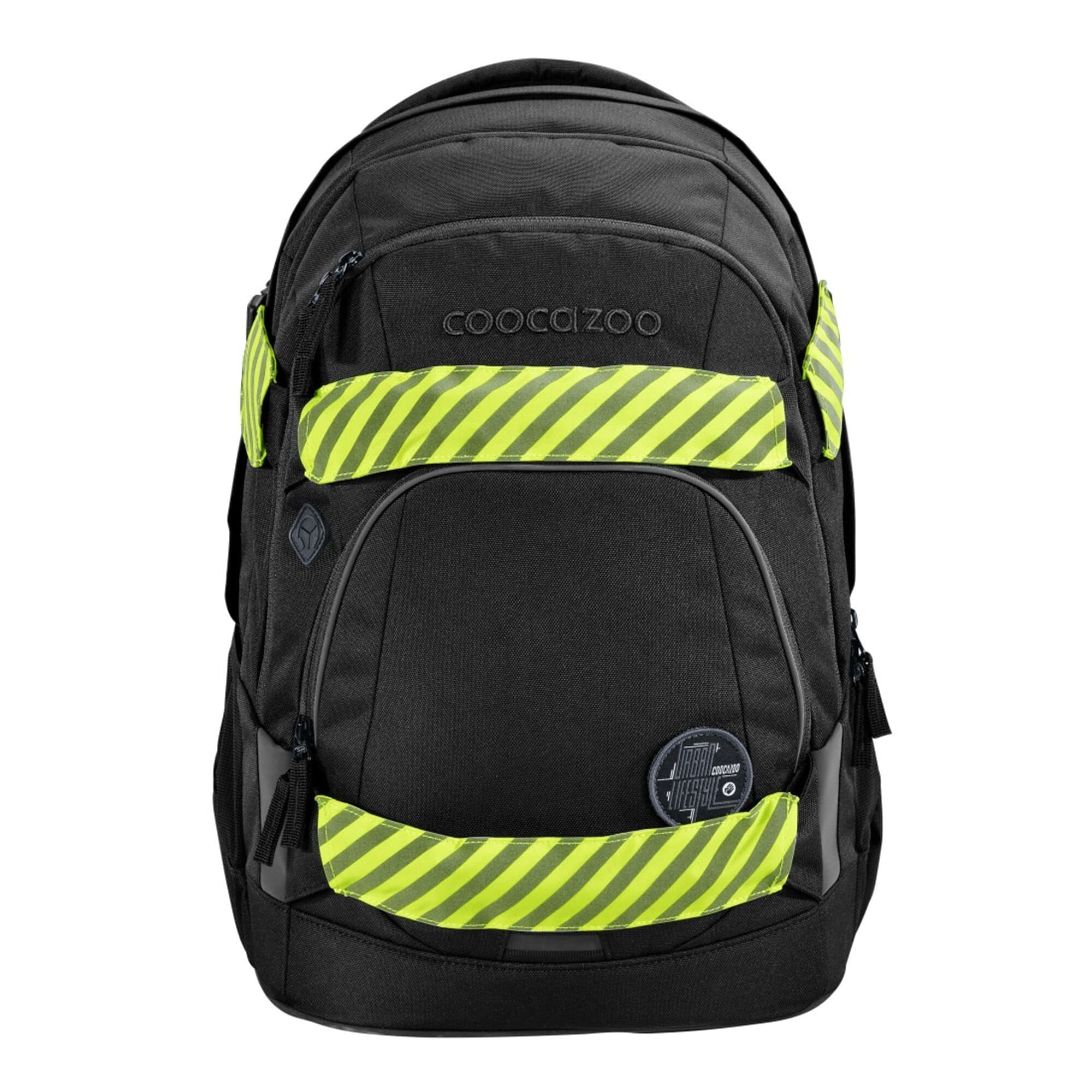 Schulranzen Neon Pull-Over-Set "Yellow", gelb, Signalfarben
