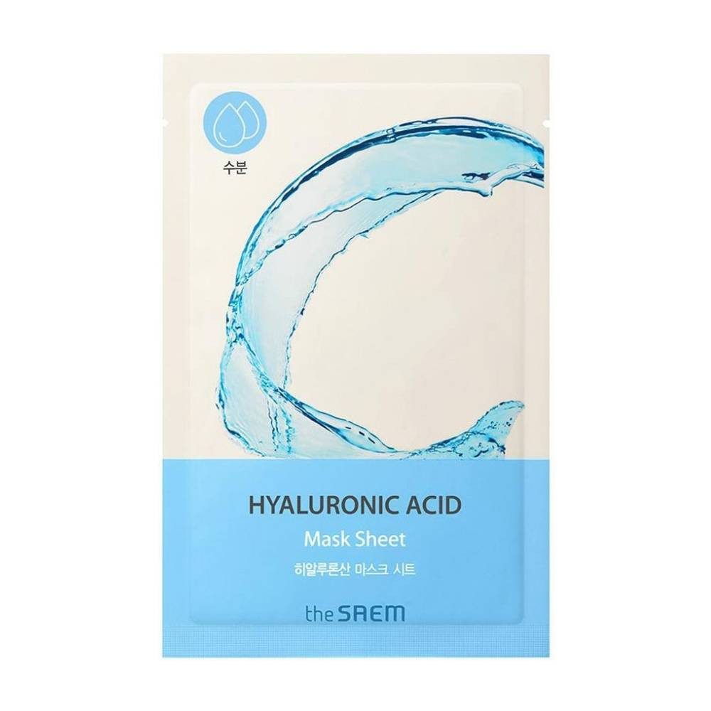 The Saem Gesichtsmaske The Saem, Bio Solution Hydrating Hyaluronic Acid Mask Sheet - 20 g
