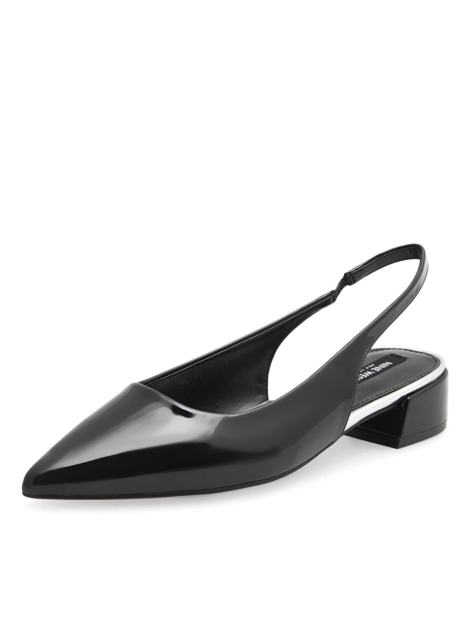 Nine West Neun West-Frauenballerinas Schwarze WFA2609-1 Ballerina