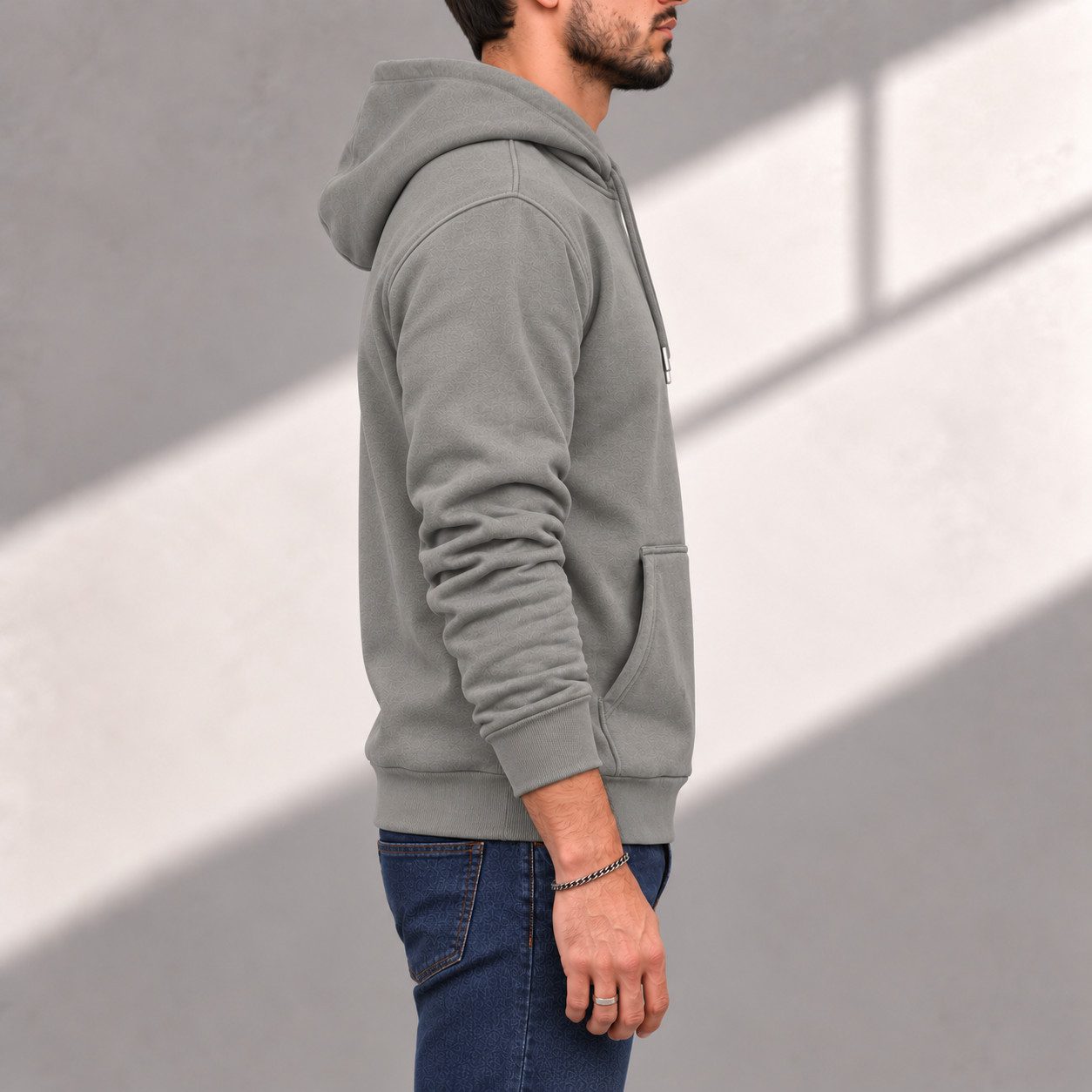 S&S Kapuzensweatshirt Hoodie Herren Kapuzenpullover Moderne Sweatshirt Baumwollmischung (Packung, 1-tlg) Fleece Pullover Hoody – Bild 3 von 5