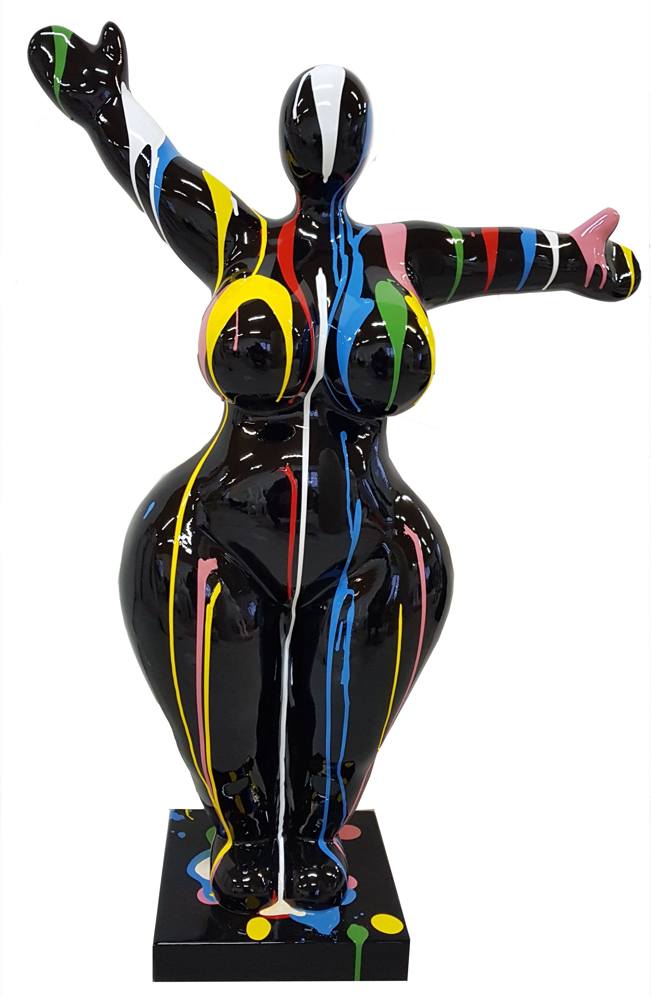 JVmoebel Gartenfigur, Designer Abstrakte Figuren Moderne Dekorationen Figuren Frau Skulptur Skulpturen