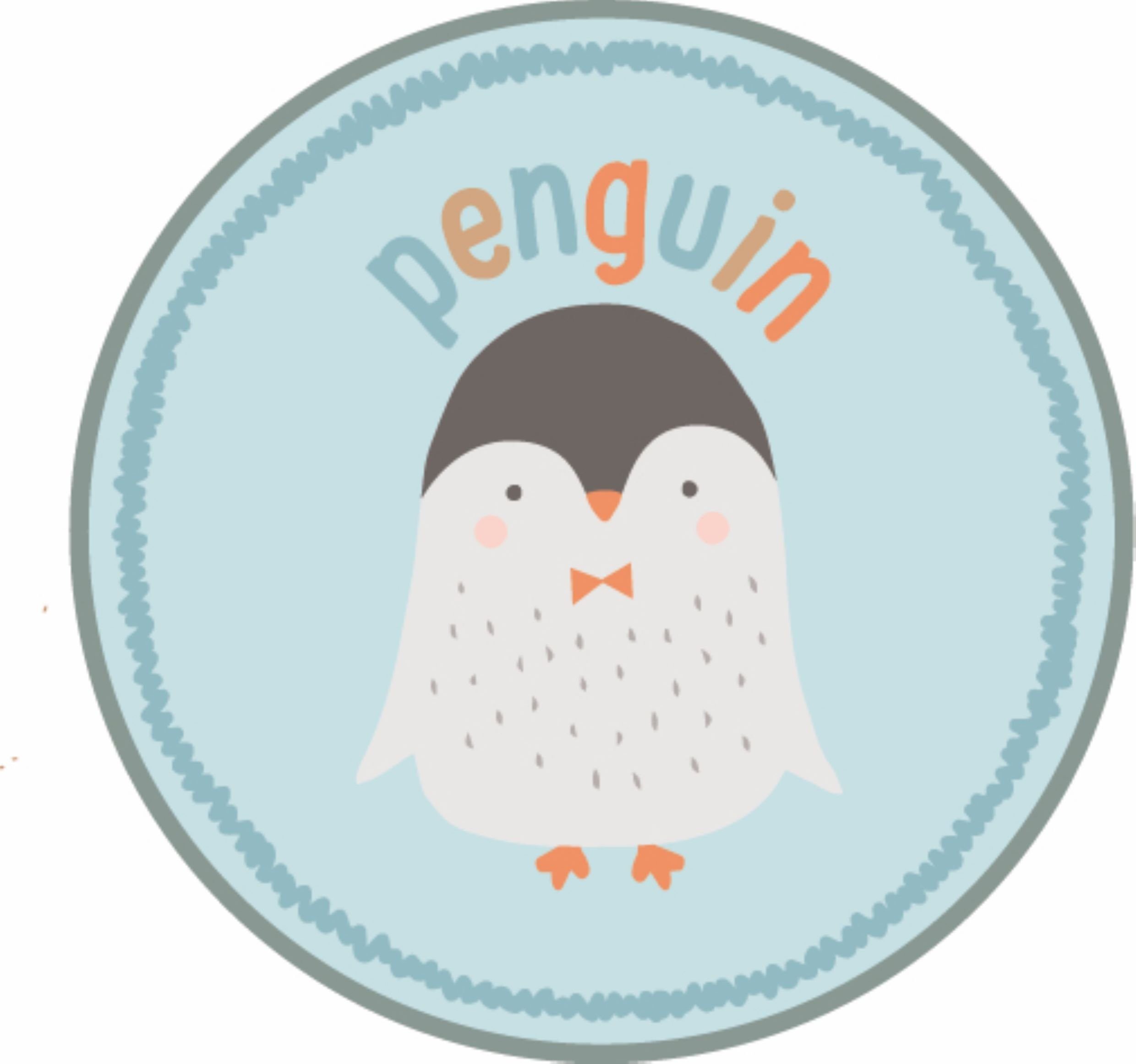 Liliput Body penguin / penguin patch (2-tlg) Schritt mit im Druckknöpfen