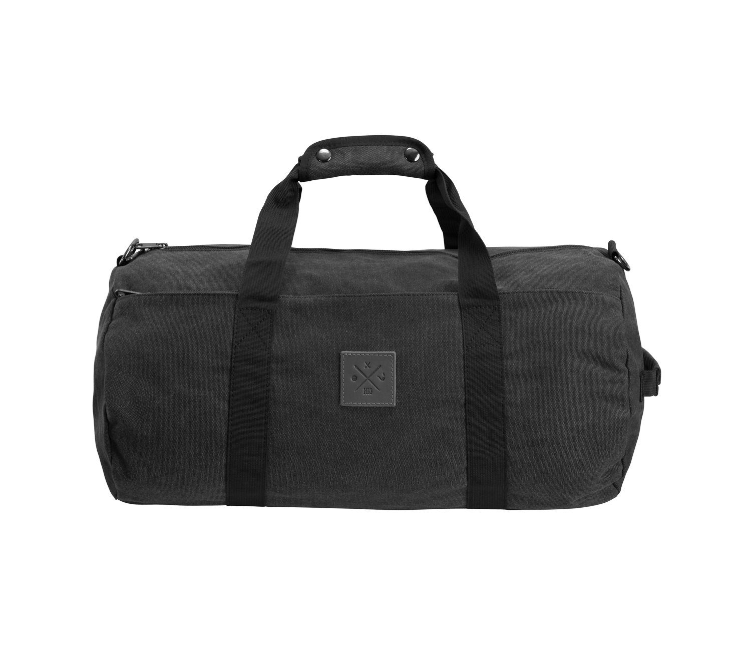 Manufaktur13 Sporttasche Canvas Barrel Bag Dark 24L Fassungsvermögen - Bag, Sporttasche, Grey Duffel