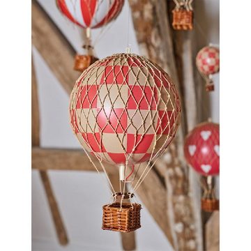 AUTHENTIC MODELS Dekofigur Ballon Travels Light Check Rot (18cm)