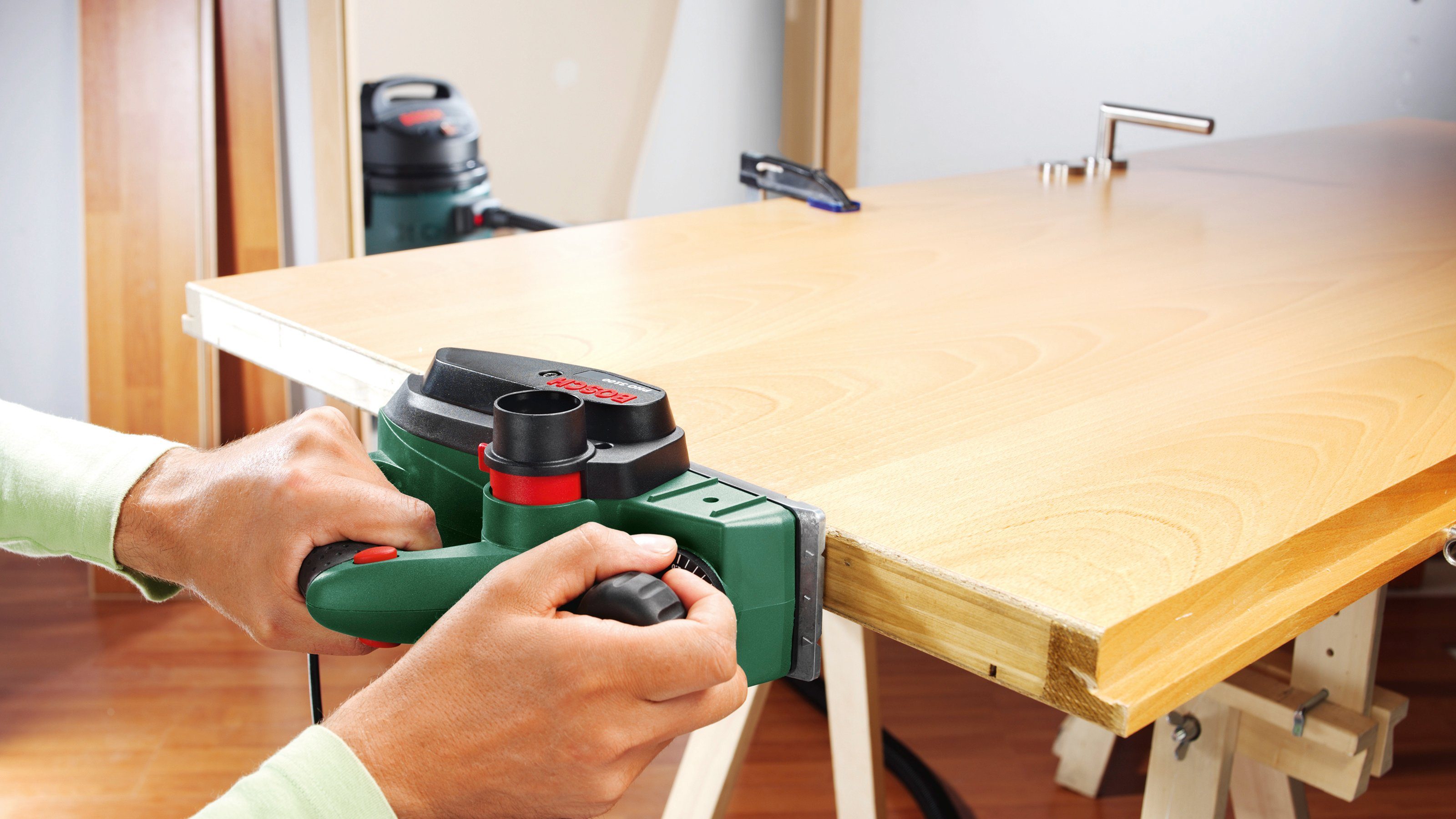 Bosch Home & Garden Elektrohobel PHO 3100, 750 in W, Hobelbreite: 82 in mm – Bild 4 von 5