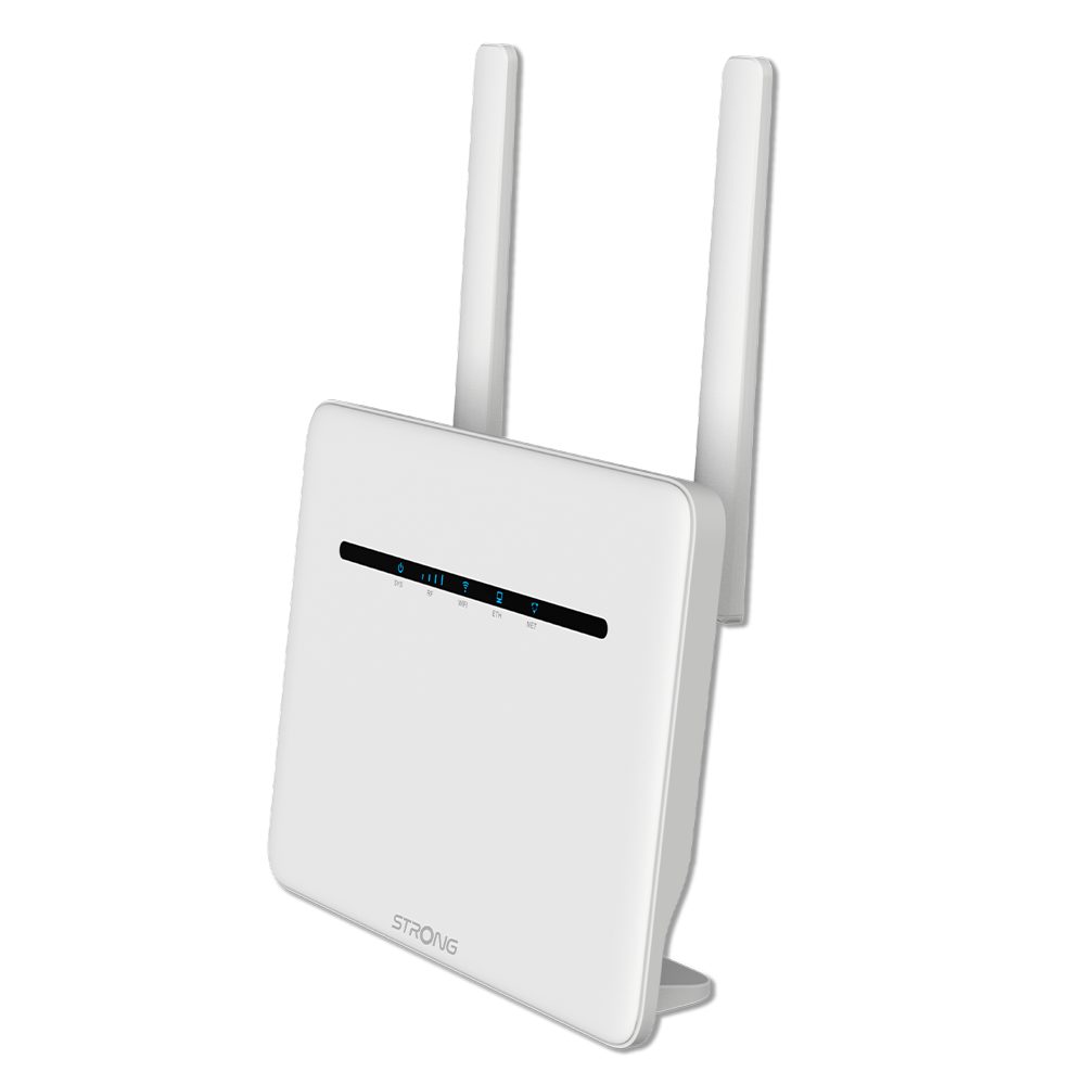 Strong SIM Slot Highspeed 1200 Mbit/s - 4G/LTE-Router, Einfache Plug & Play Installation – sofort einsatzbereit