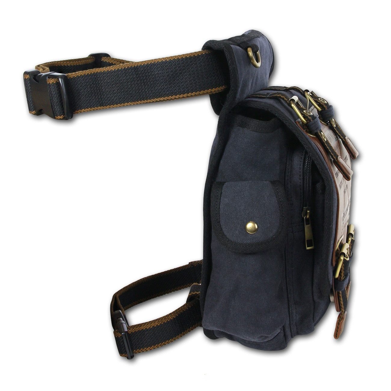 DrachenLeder Umhängetasche Manoro Herren Umhängetasche Gürteltasche günstig online kaufen