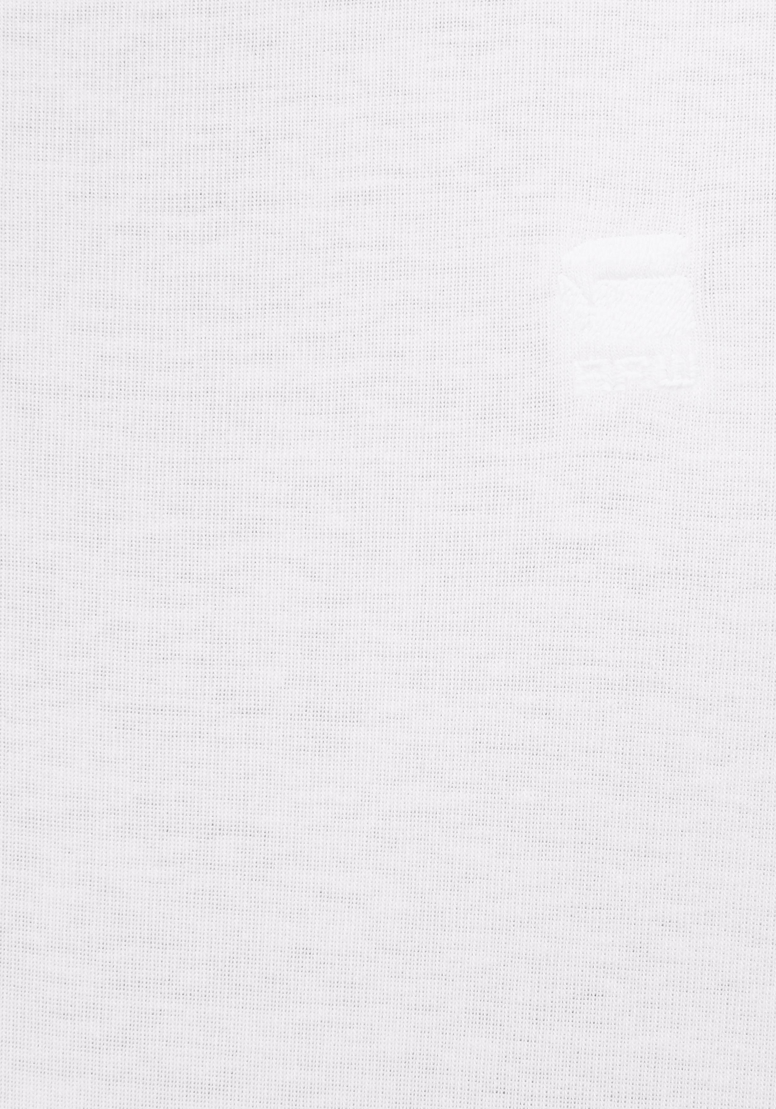 G-Star RAW aus weiß Baumwollqualität Langarmshirt Basic-Artikel hochwertiger blickdichter