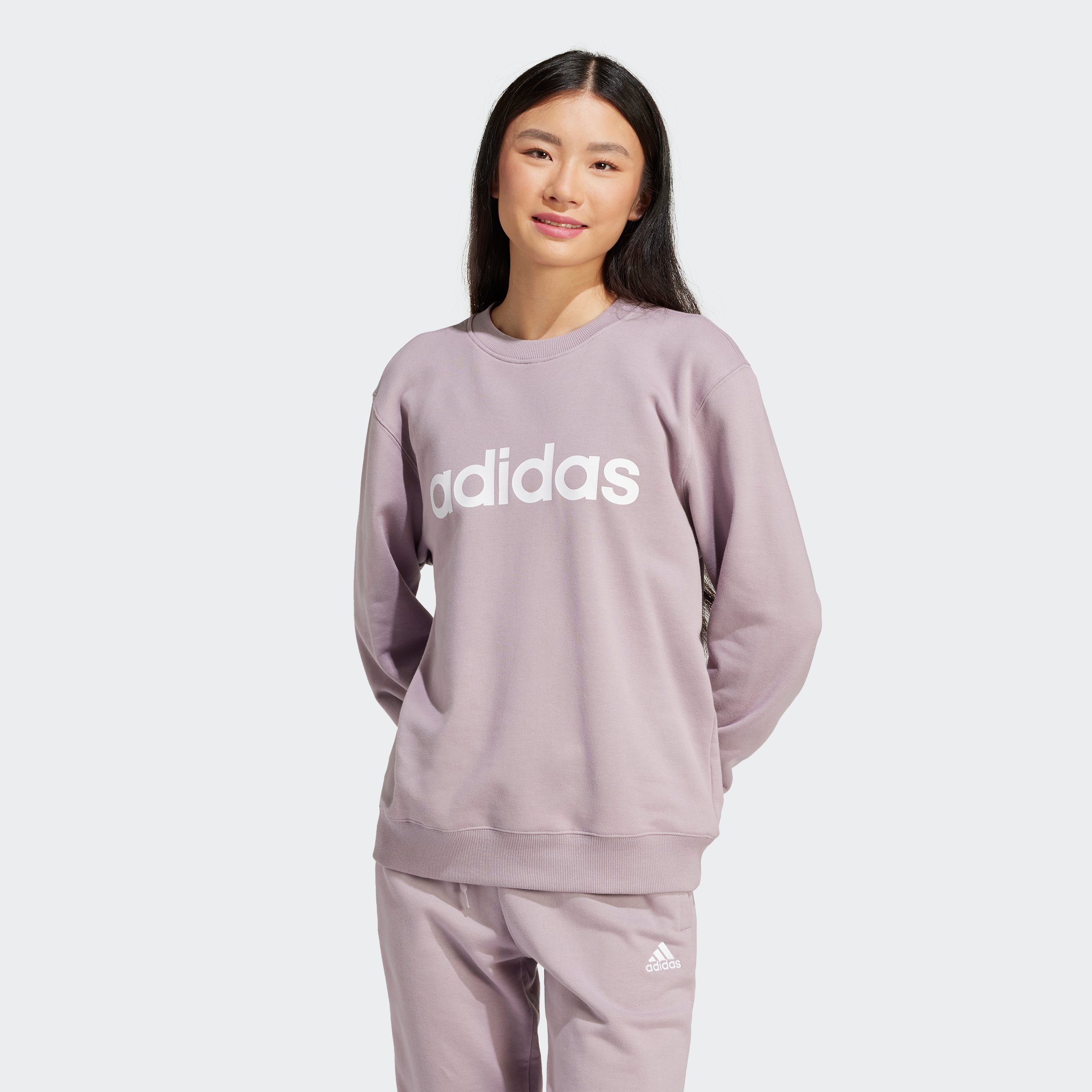 adidas Sportswear Sweatshirt ESSENTIALS LINEAR FRENCH TERRY