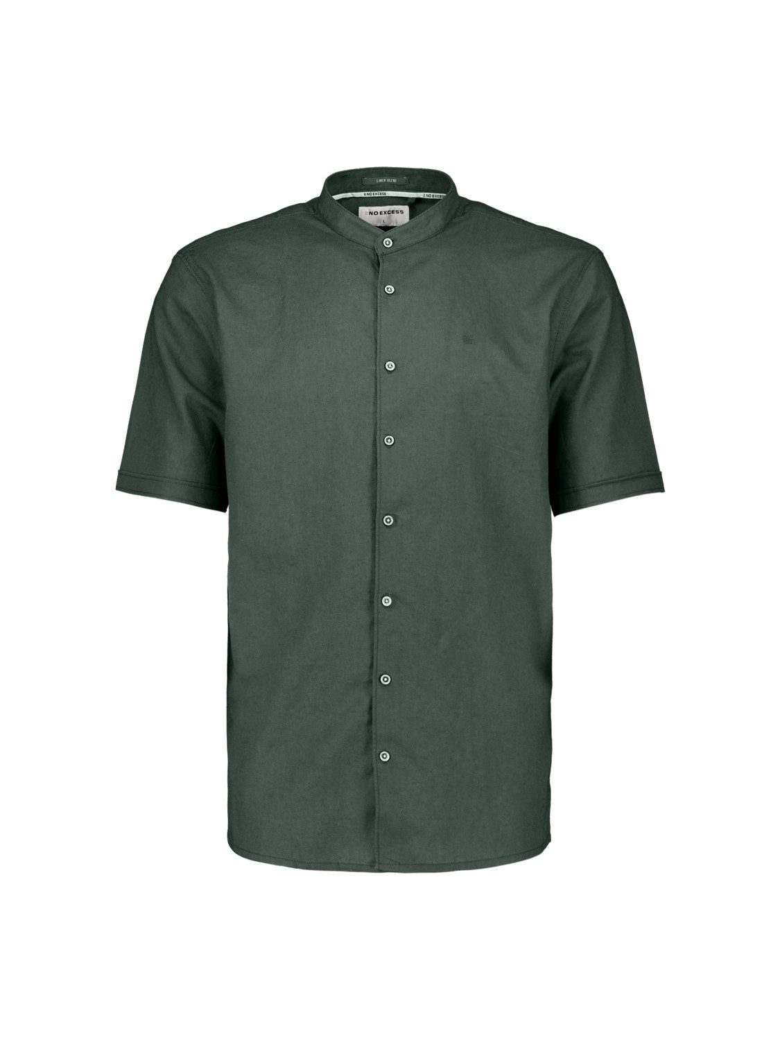 Leinenhemd Hemd Kurzarm - No Excess Shirt Short Sleeve Granddad