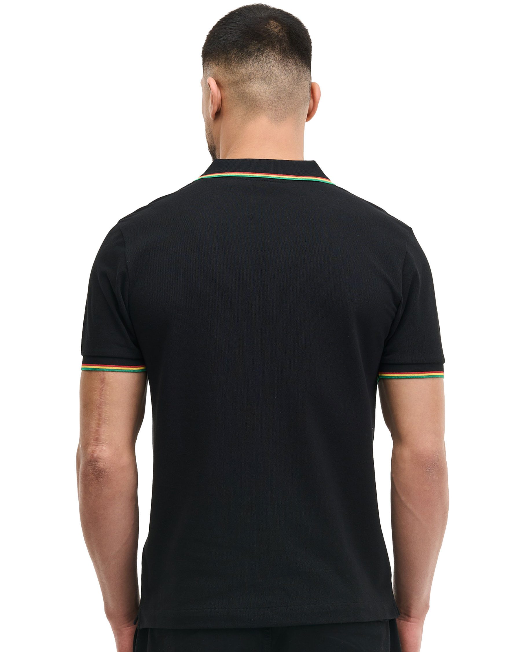 Lonsdale Poloshirt Lonsdale Polohemd Sounds Four klassischen Reggae-Farben