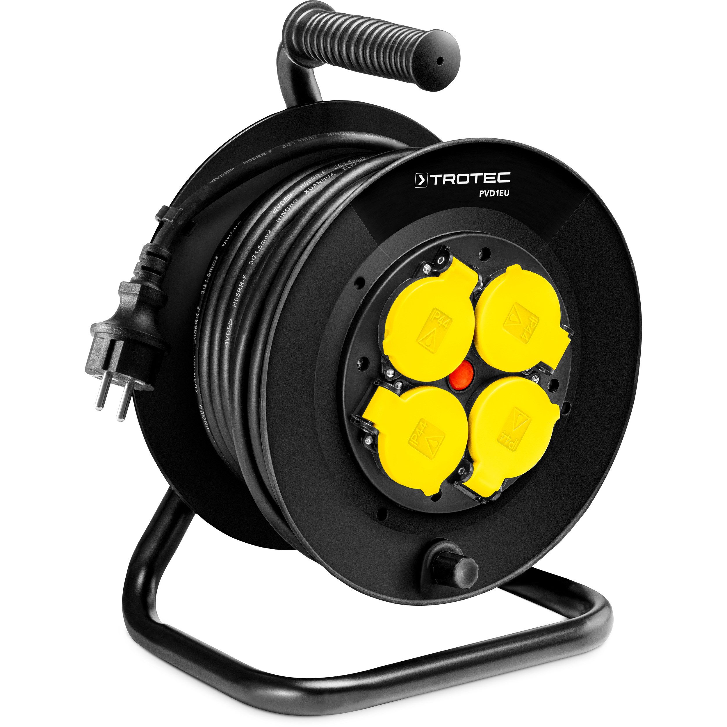 TROTEC Kabeltrommel PVD1EU / 20 m Kabel Kabeltrommel