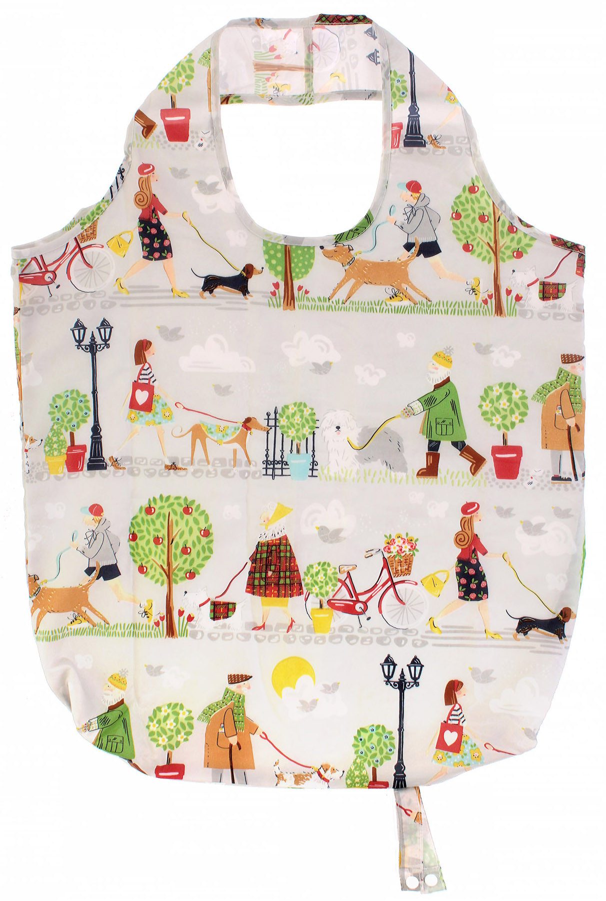 Ulster Weavers Einkaufsbeutel Walkies, faltbare Einkaufstasche incl.Tragegriffe ca.46x61cm Roll-up-Tasche