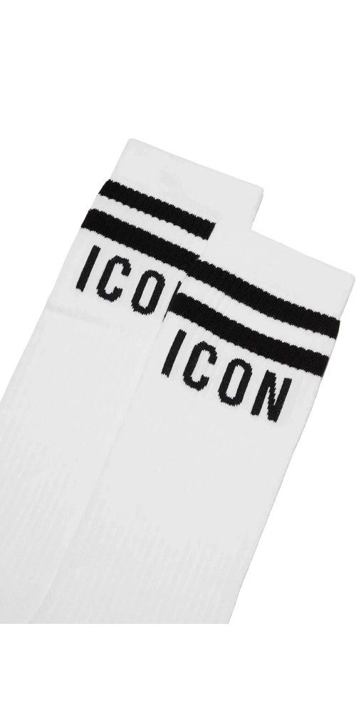 Dsquared2 Langsocken Dsquared2 ICON Socken Weiß günstig online kaufen