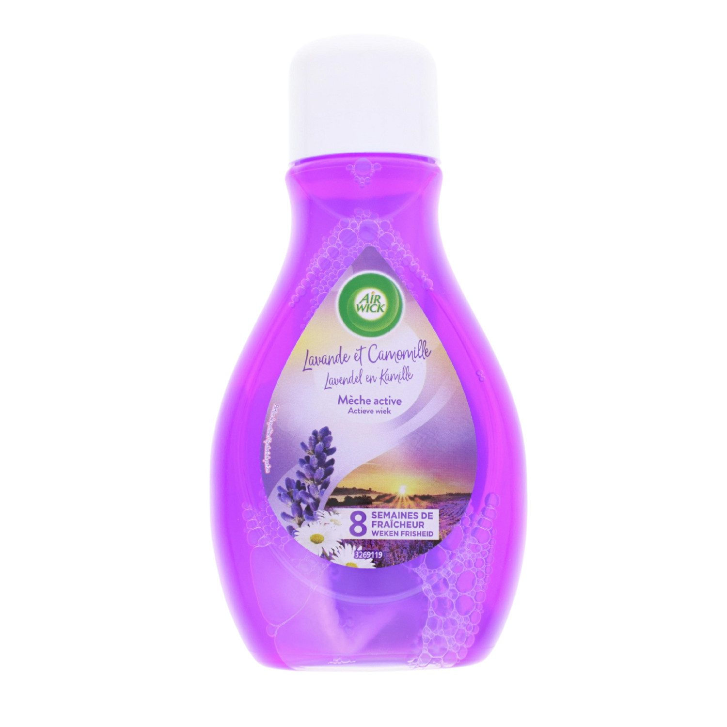 Air Wick Raumduft-Nachfüllflasche Air Wick Activ Lufterfrischer Lavendel & Kamillle Duft 375ml effizient
