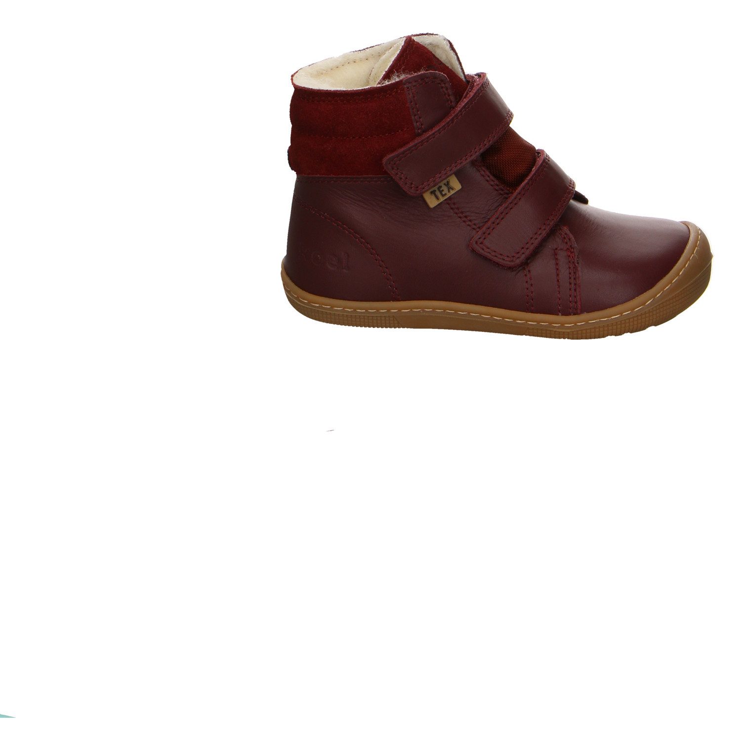 KOEL Koel Leder Klettstiefel Winter Mädchen rot Winterstiefelette