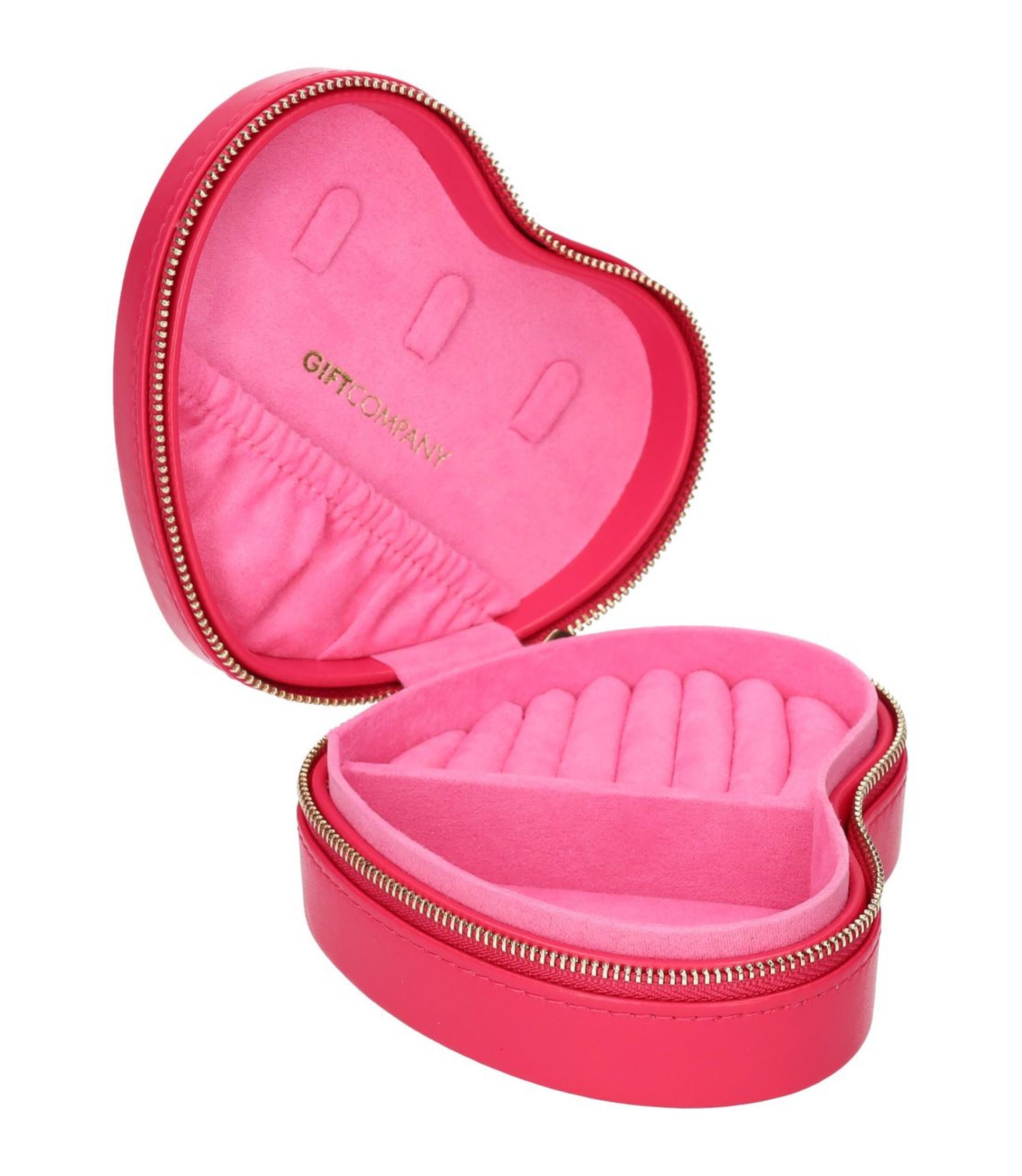 Giftcompany Schmucketui Giftcompany - Schmucketui Schmuckkasten "Treasure" Herz Fuchsia