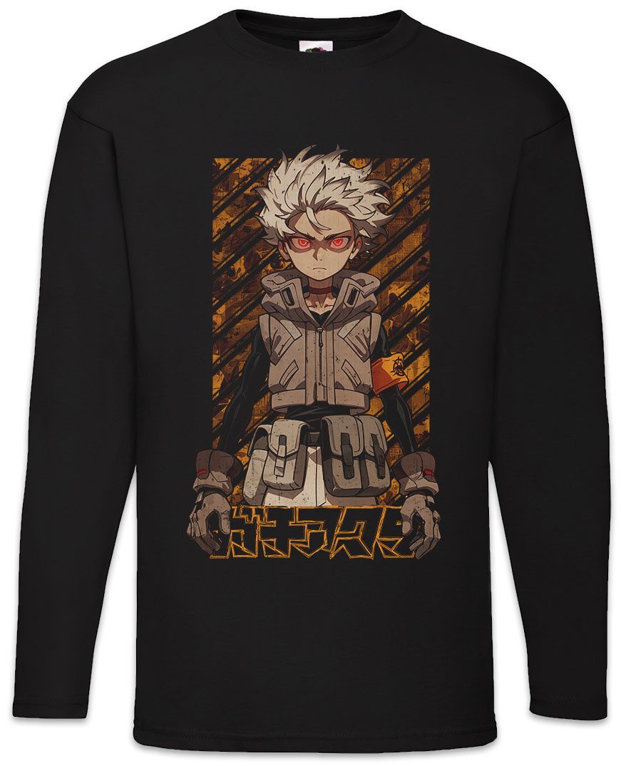 Langarmshirt Rudo Surebrec Langarm T-Shirt Zanka Manga Gachiakuta Movie Enjin