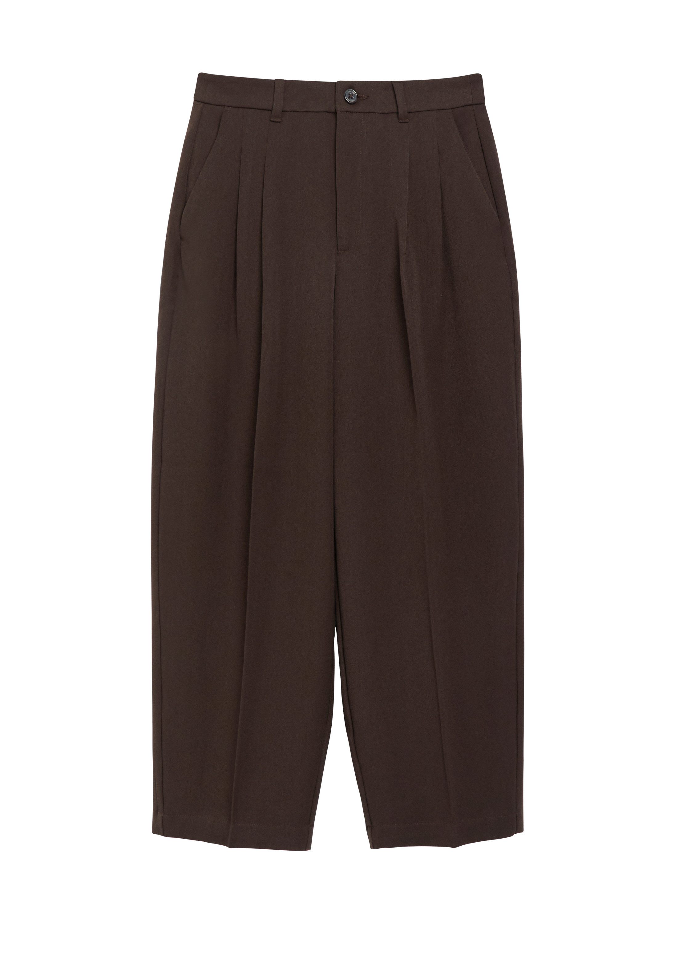 s.Oliver 7/8-Hose Hose Twill-Hose mit Barrel Leg