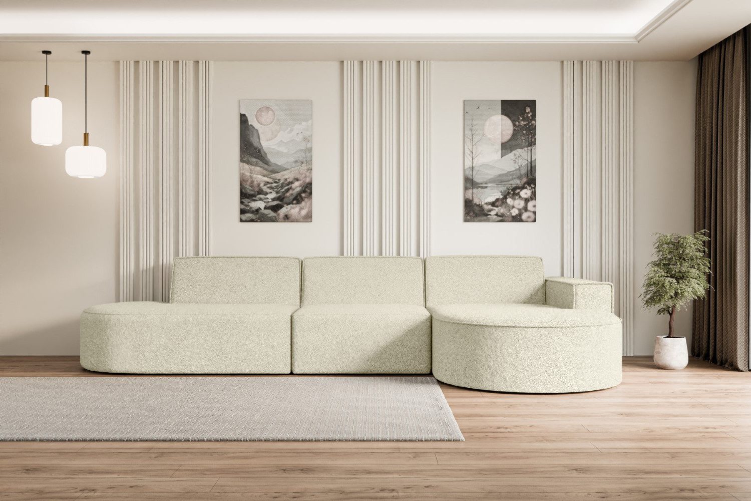 ALTDECOR Ecksofa MARI-L2, Sofa Praktische Bequeme Funktionsecke Couch L-For günstig online kaufen